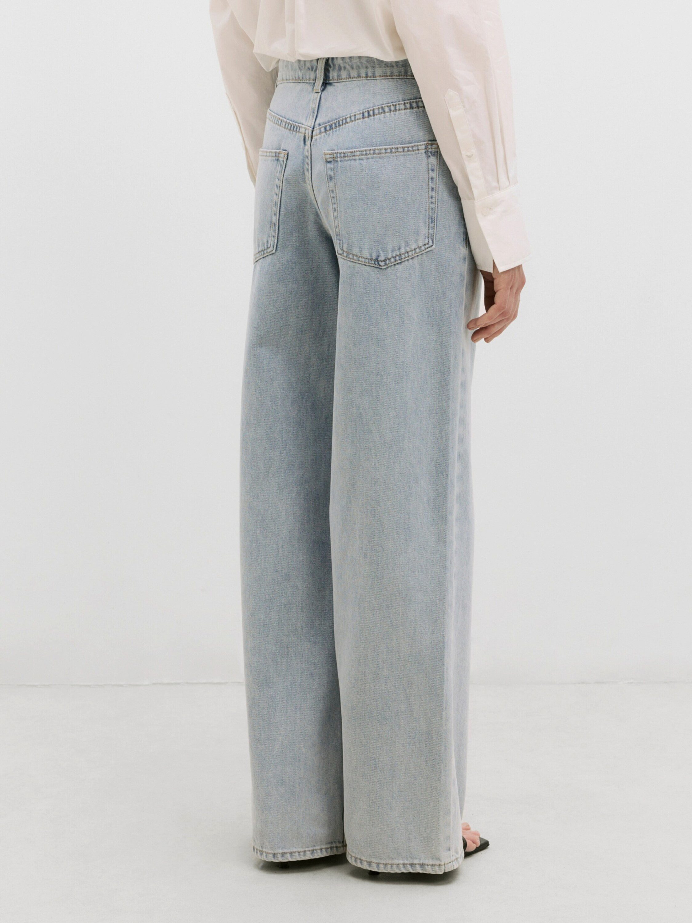 EDITED Weite Jeans Maleah (1-tlg) Plain/ohne Details