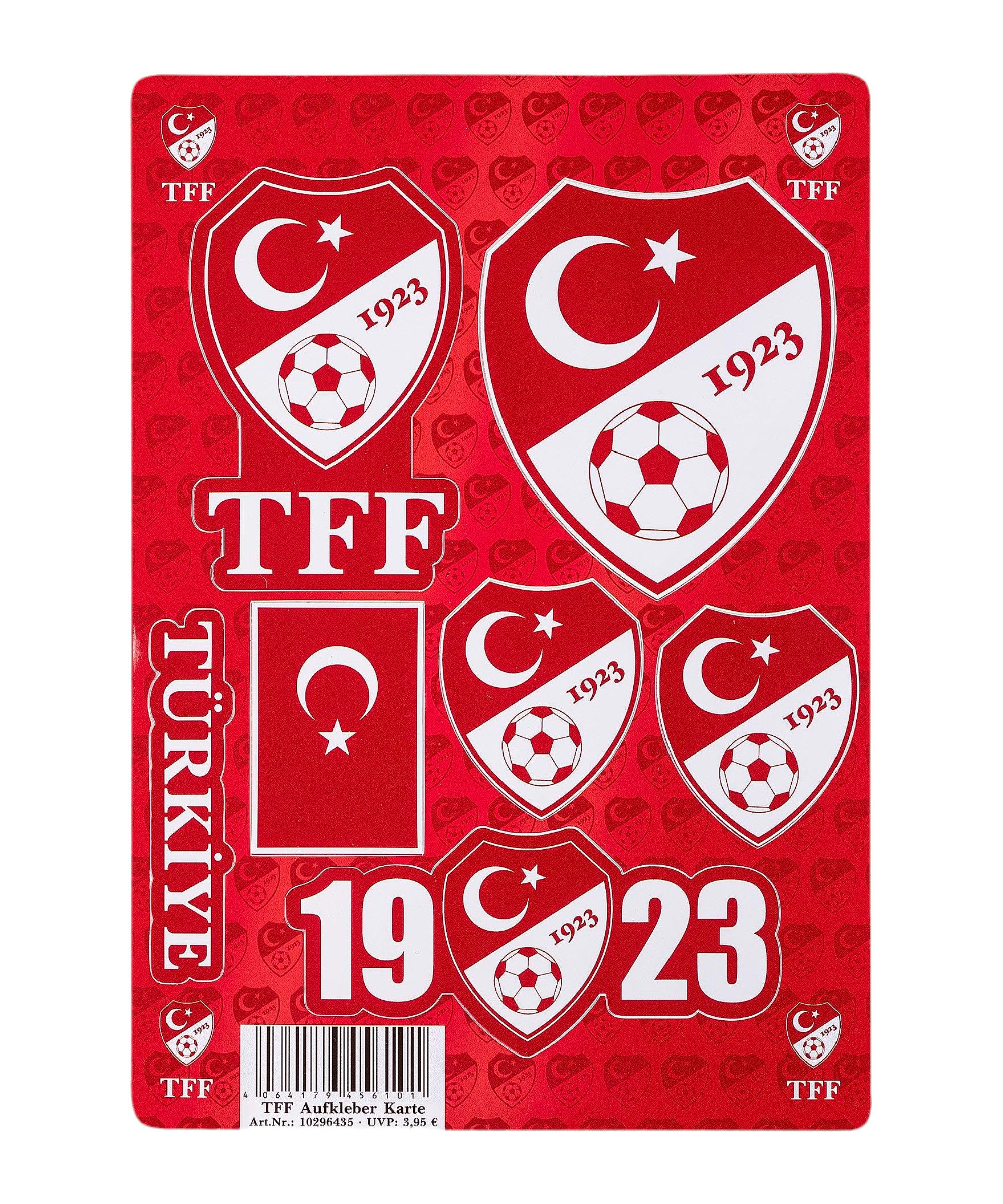 Cawila Trainingshilfe Türkei TFF TFF Türkei Autoaufkleber EM 2024