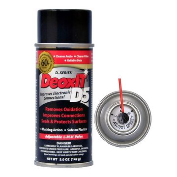 Caig Feinmechaniköl D5S-6 DeoxIT 5% Kontaktspray + Tuch