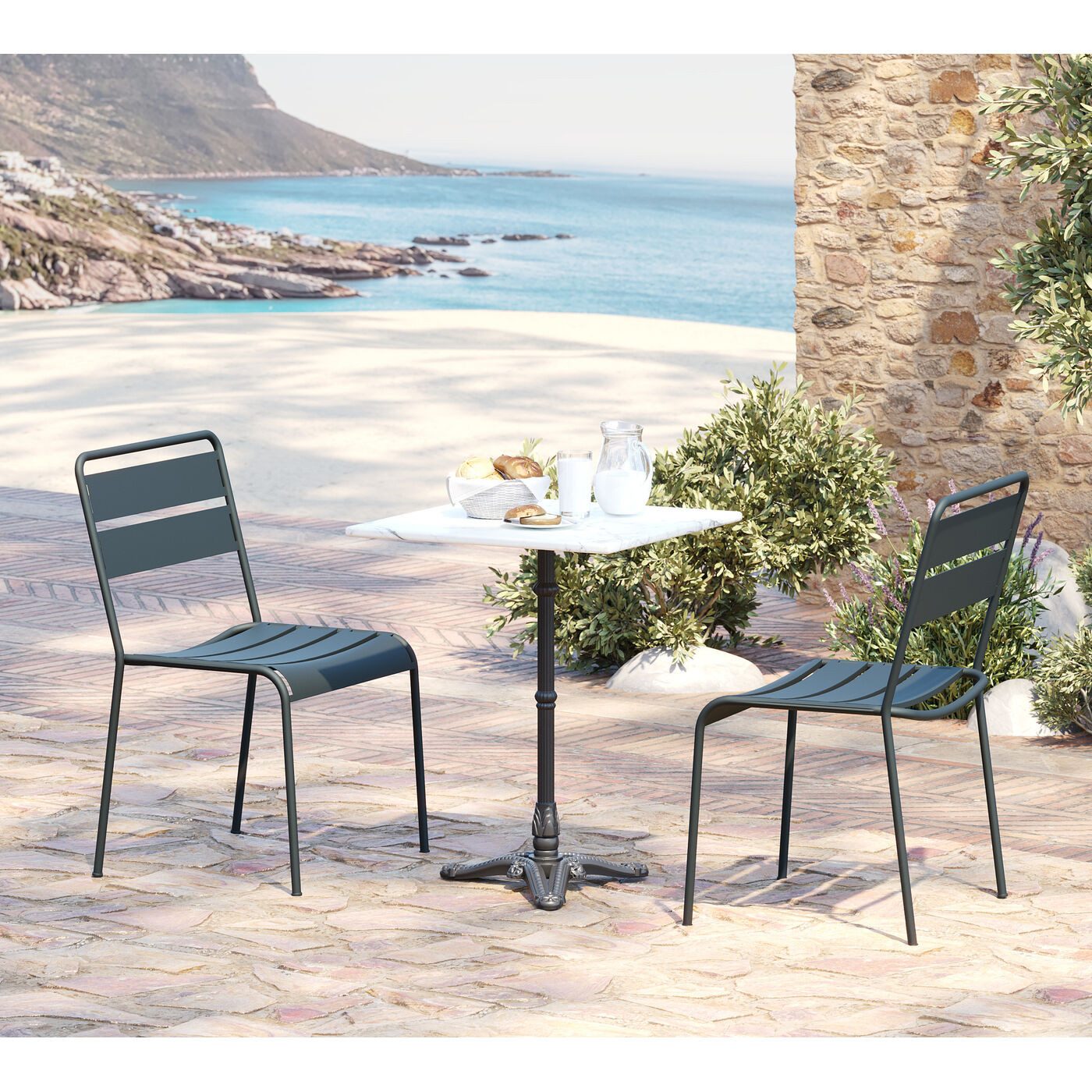 Kare Design Bistrotisch Kaffeehaus, Tischplatte aus günstig online kaufen