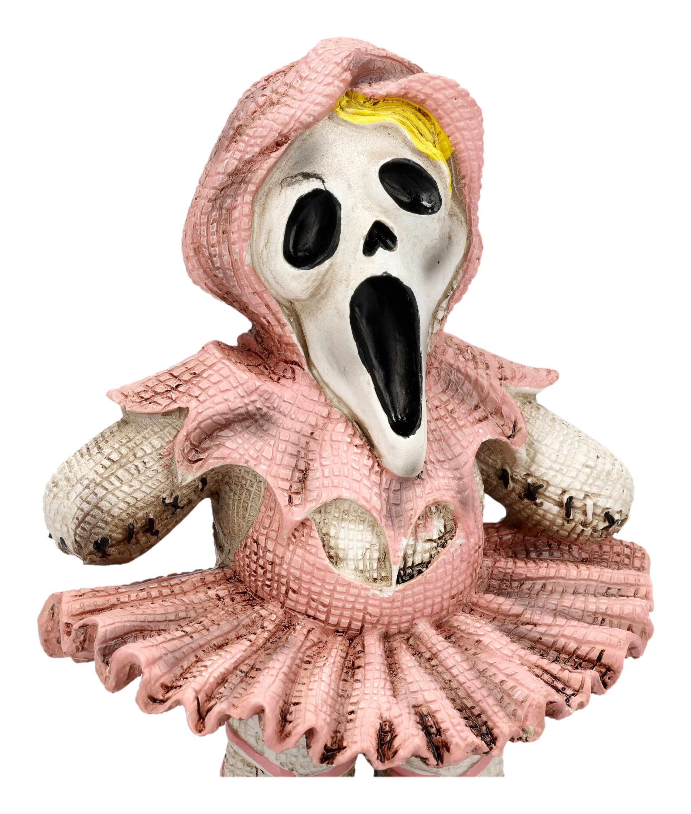 Figuren Shop GmbH Dekofigur Pinhead Ballerina Figur – Horror Gothic Dekofigur Statue 12 cm Horror