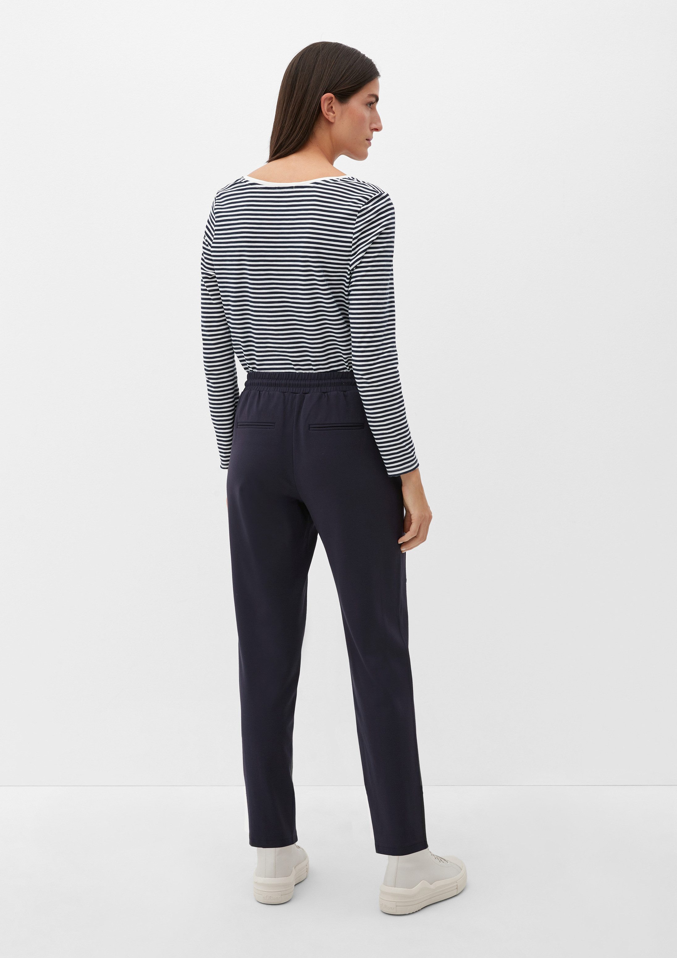 s.Oliver Jogginghose Hose Relaxed: Jogpants aus Viskosemix