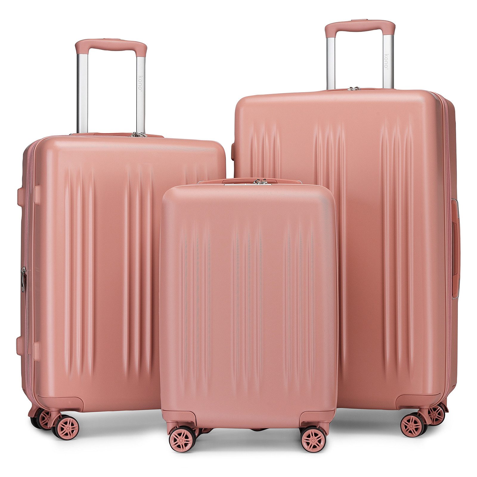 KONO Koffer Handgepäck-Trolley, Ultraleichter Hartschalenkoffer günstig online kaufen