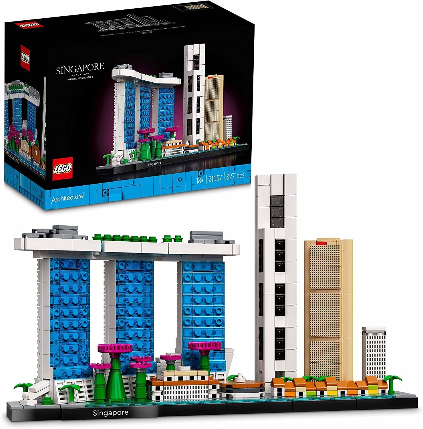 LEGO® 21057 - Architecture - Singapur Skyline Collection Konstruktions-Spie günstig online kaufen