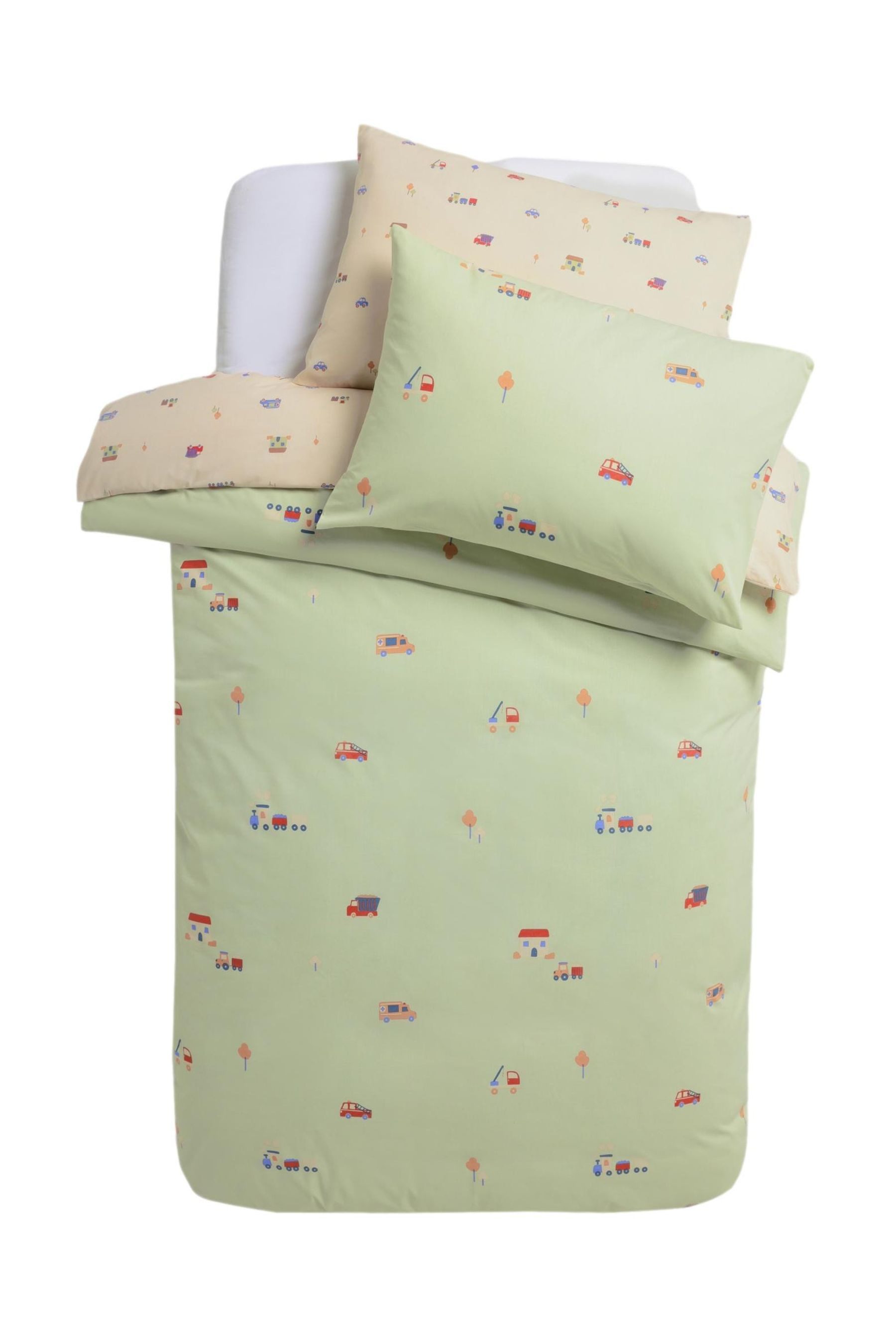 Next Bett-Set Bettbezug und Kissenbezug im 2er-Set, Bezug: Polyester (recycelt), Baumwolle