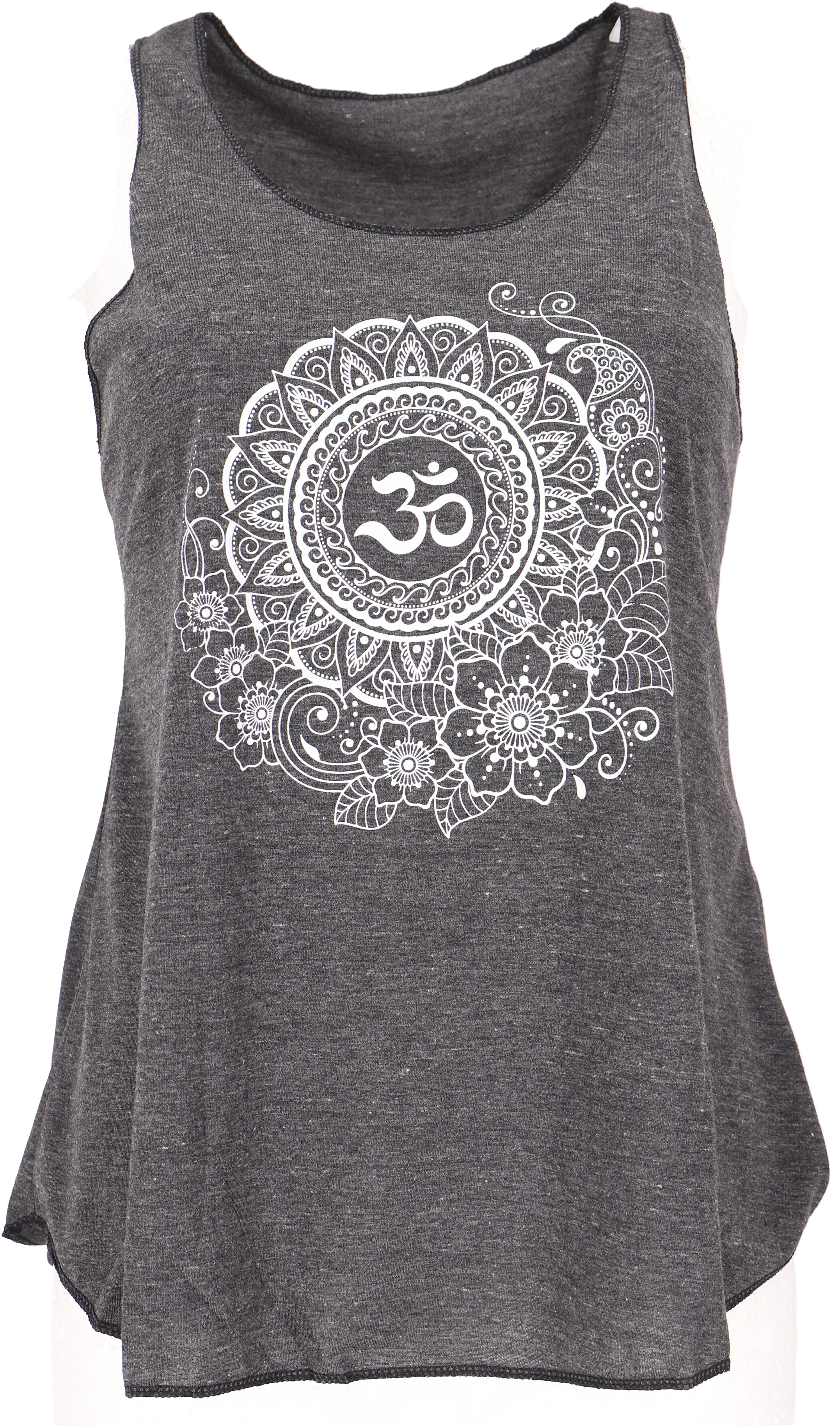 Guru-Shop T-Shirt Tanktop mit Ethnodruck, Om günstig online kaufen