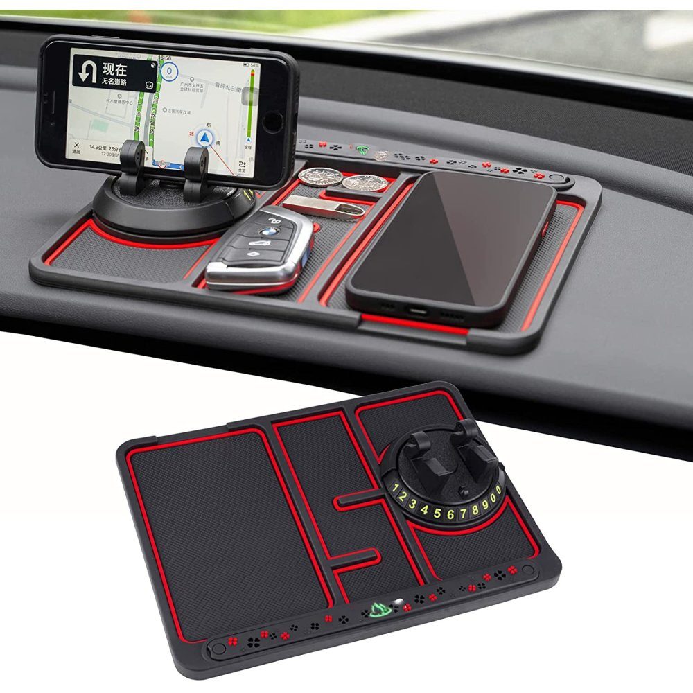 KFZ Auto LKW Antirutschmatte Haft Pad Handy Navi Smartphone GPS Navi Halterung 