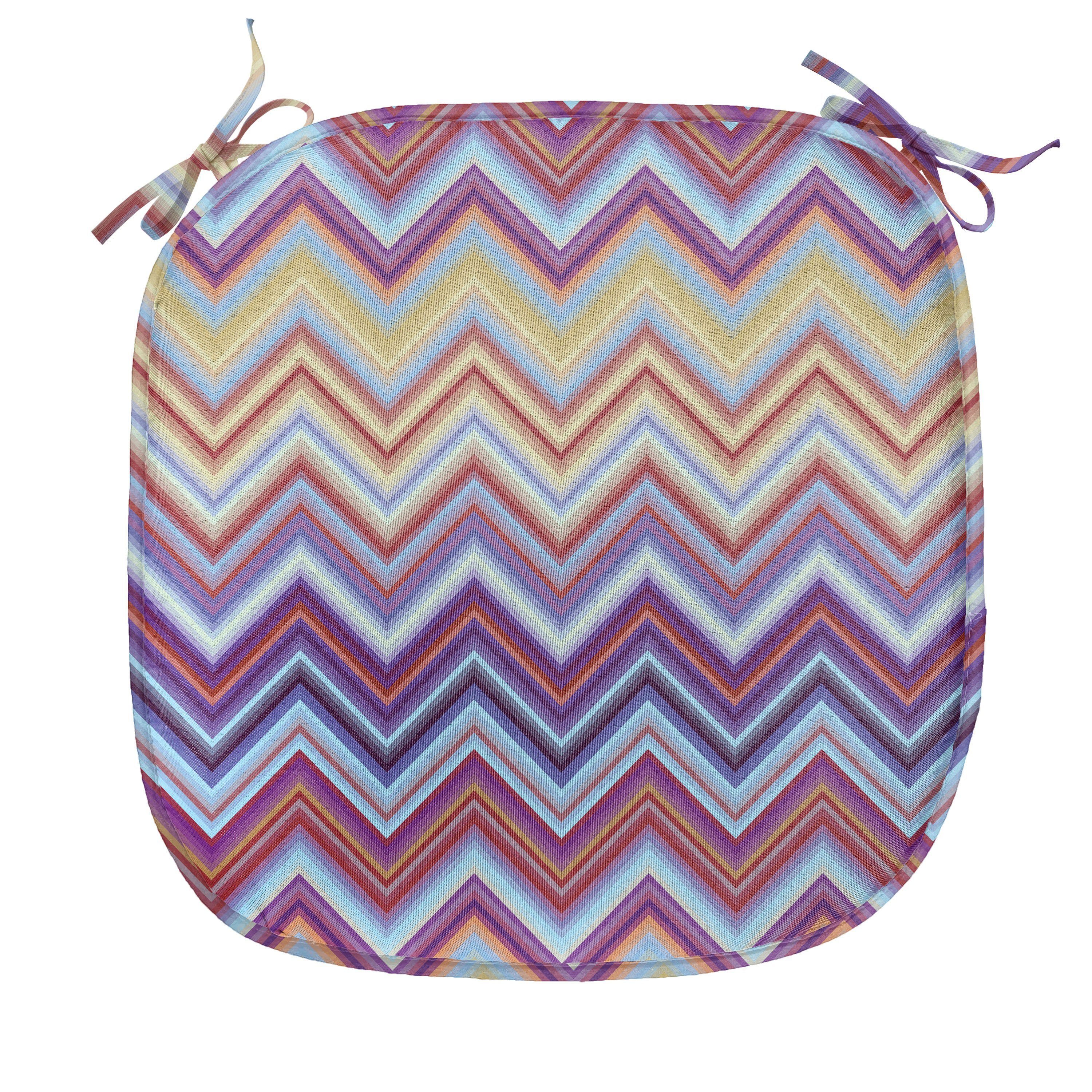 Stuhlkissen Dekoratives wasserfestes Kissen mit Riemen für Küchensitze