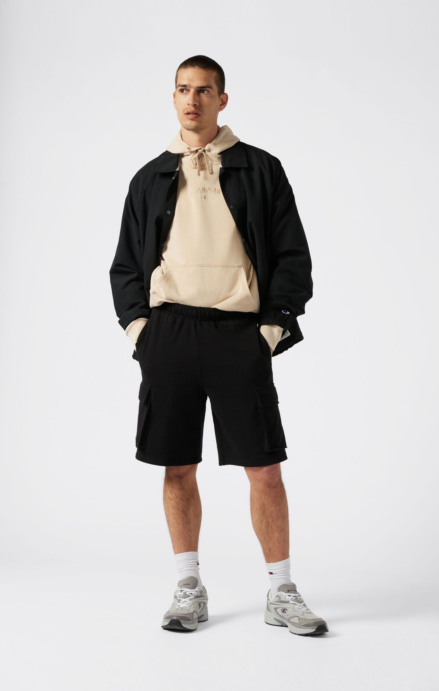 Champion Bermudas ICONS Cargo Bermuda Shorts sportlicher Stil, für Freizeit und Bewegung, robustes Material