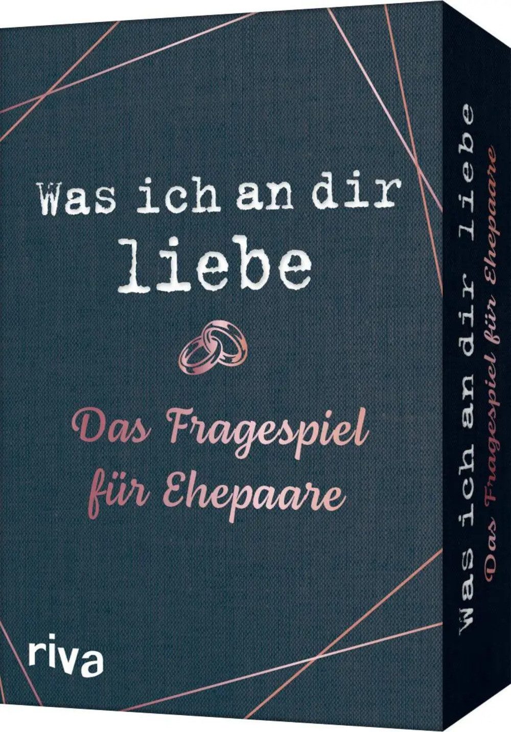 Riva Spiel Was ich an dir liebe - Das Fragespiel für Ehepaare