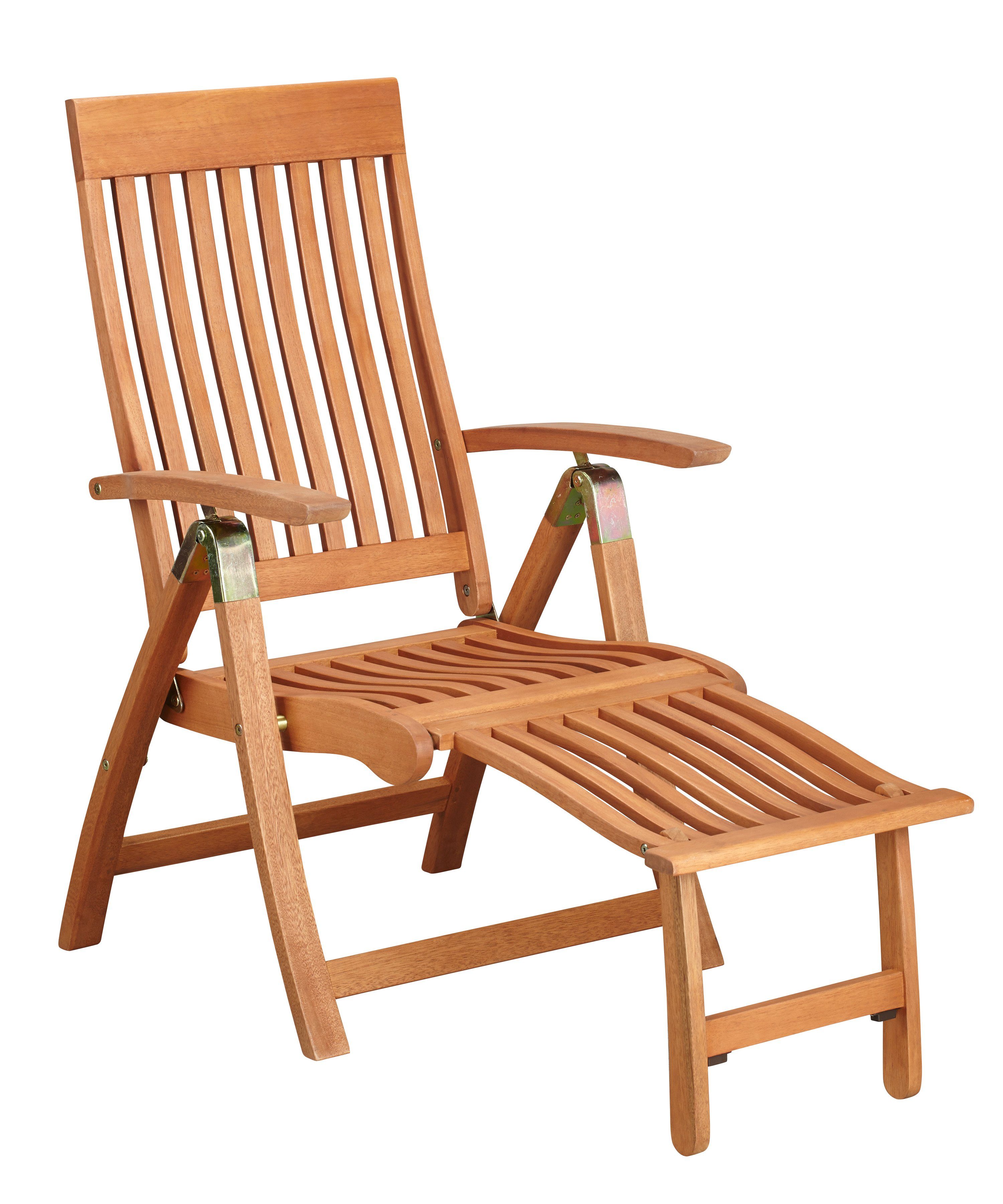 MERXX Gartensessel Comodoro, TOPSELLER! (1-St., OTTOs Choice), Eukalyptusholz, verstellbar, klappbar, braun