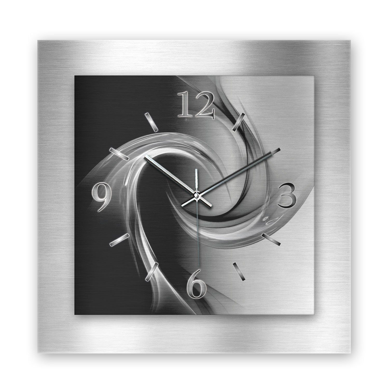 Kreative Feder Wanduhr 3D Designer-Wanduhr „Abstrakt günstig online kaufen