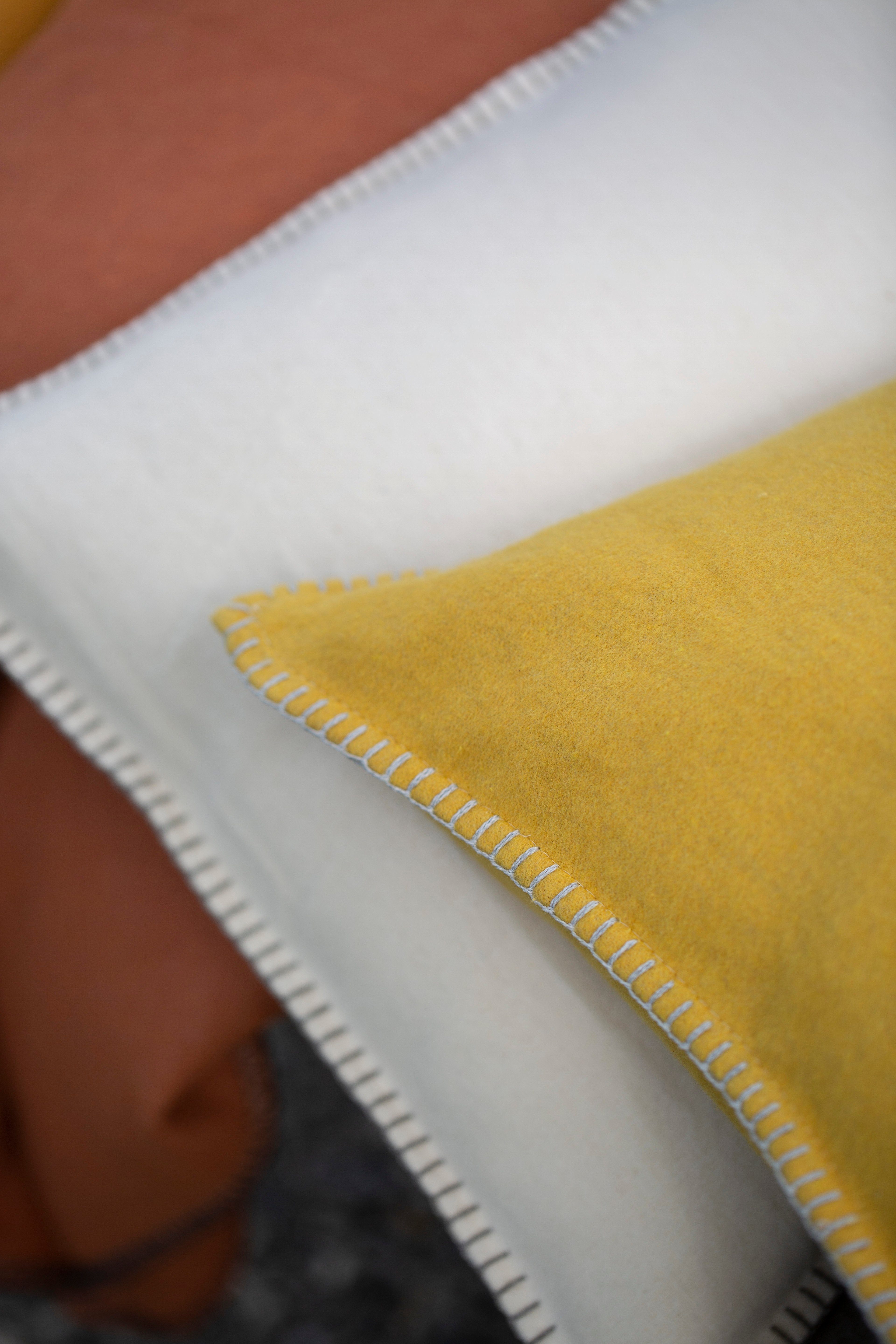 DAVID FUSSENEGGER Kissenbezug Kissenhülle Sylt 'Uni', Flanell günstig online kaufen