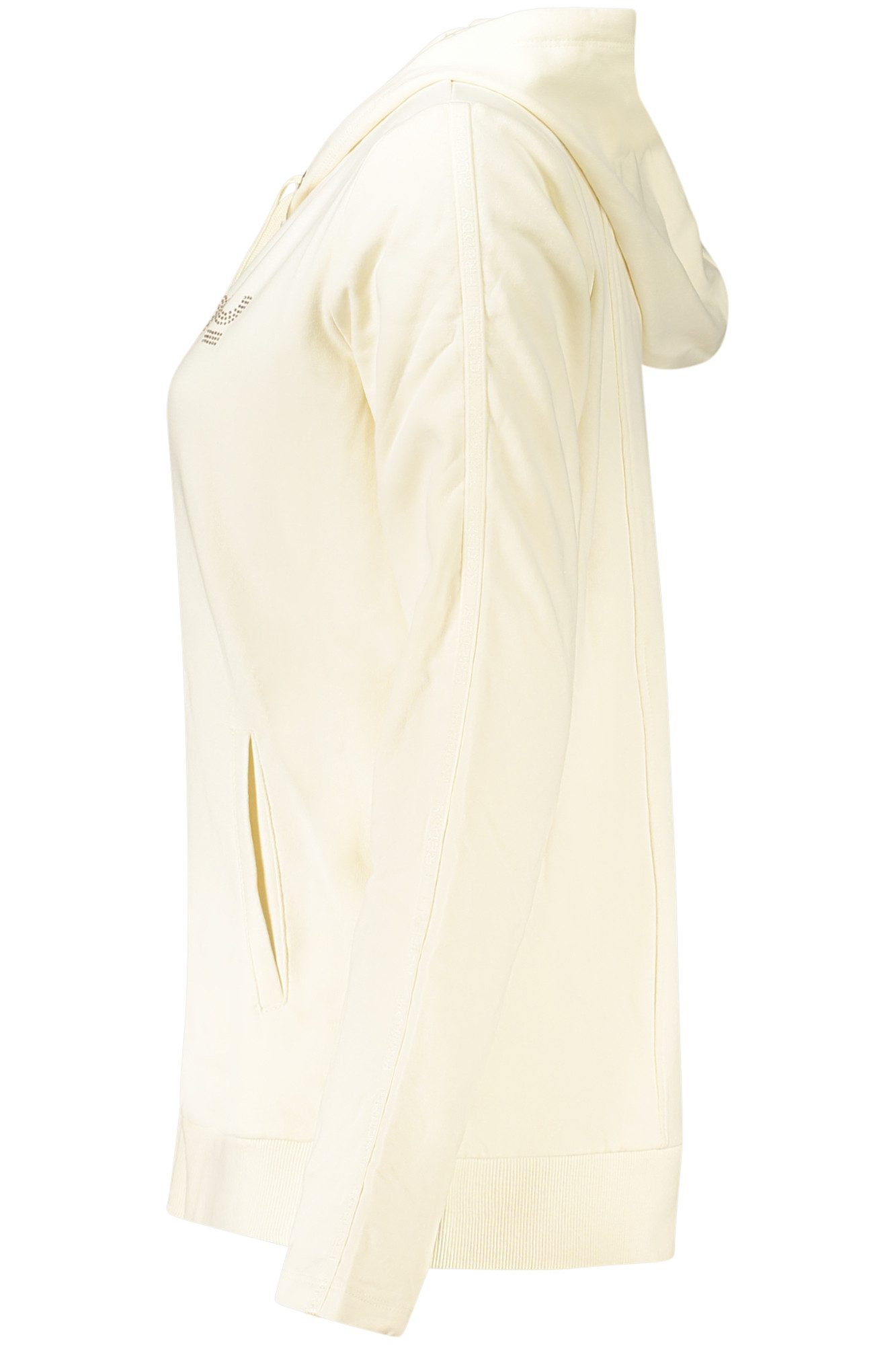 Freddy Sweatshirt Damen Langarm-Hoodie aus Fleece mit Reißverschluss