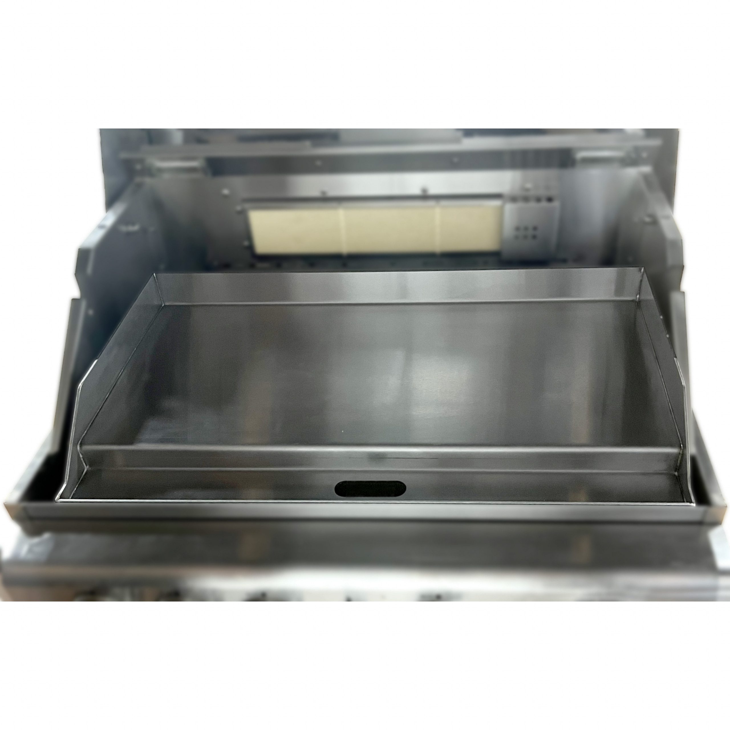 All Grill Gasgrill ALLGRILL Edelstahl Plancha Grillplatte - Modul Größe M Grillfäche