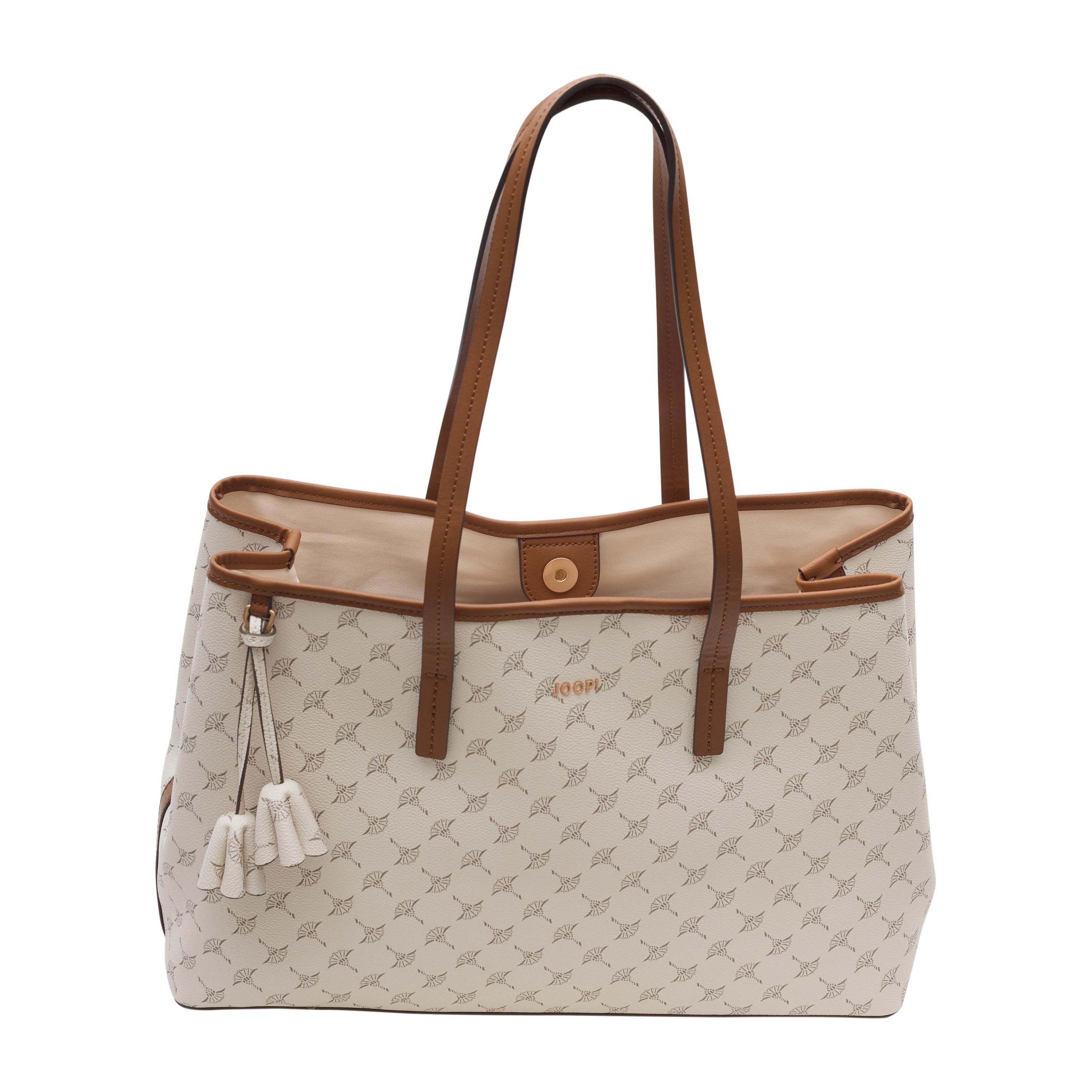 JOOP! Shopper cortina 1.0 imogen shopper lho, Damen Handtasche, Schultertasche, Umhängetasche mit modischen Quasten