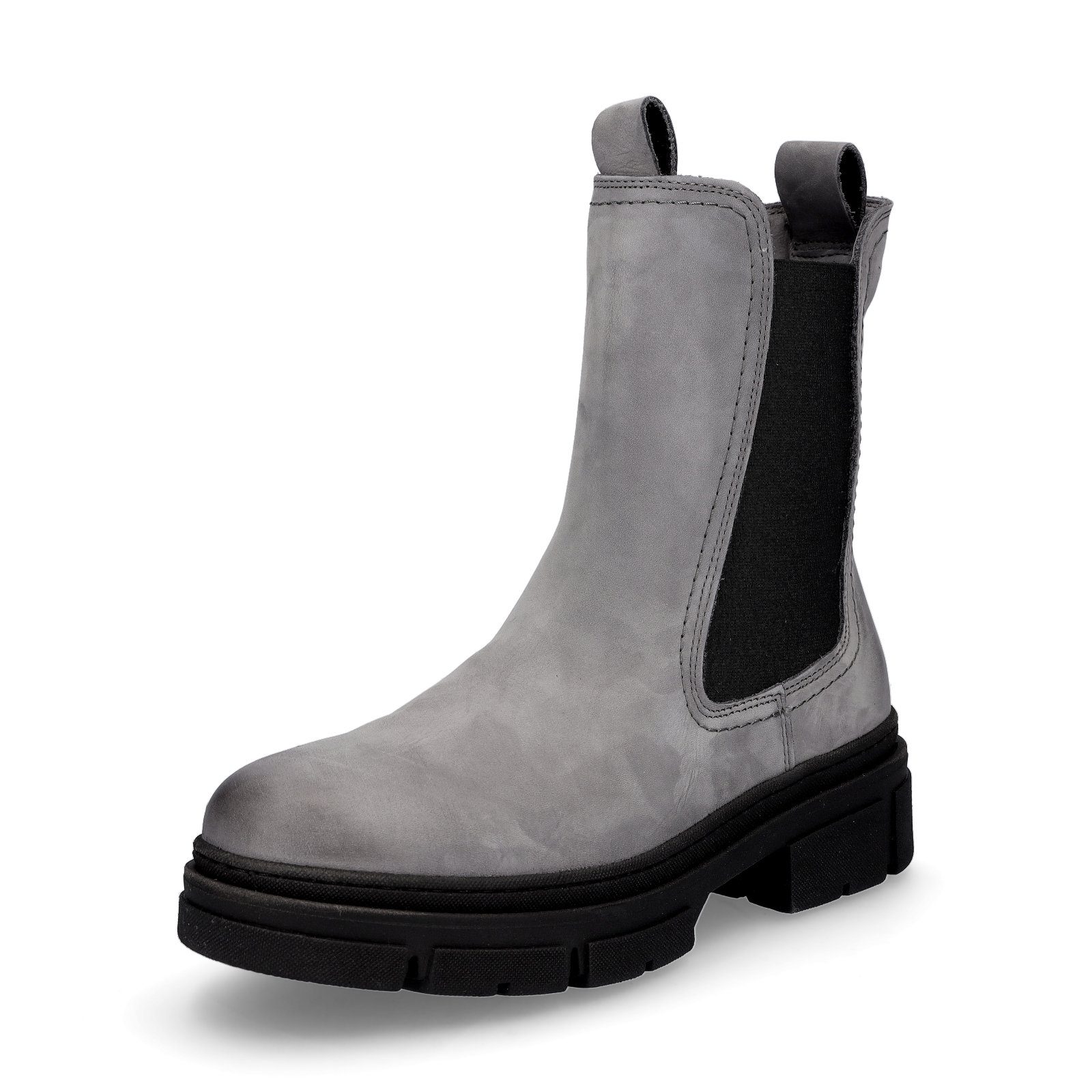 / Grau (GREY Damen Boot Chelseaboots Tamaris grau Tamaris Chelsea NUBUC 217)