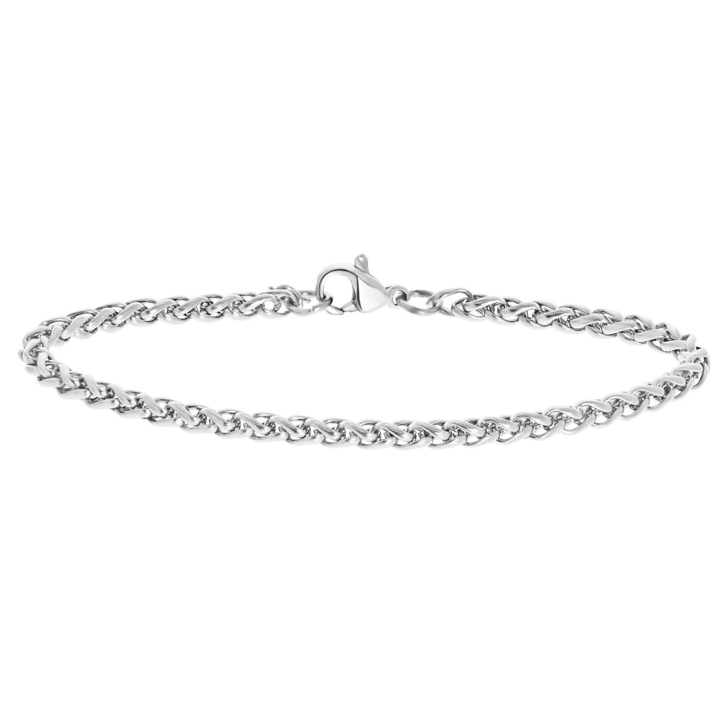 LUCARDI Armband Armband - Stahl - Silber - Damen