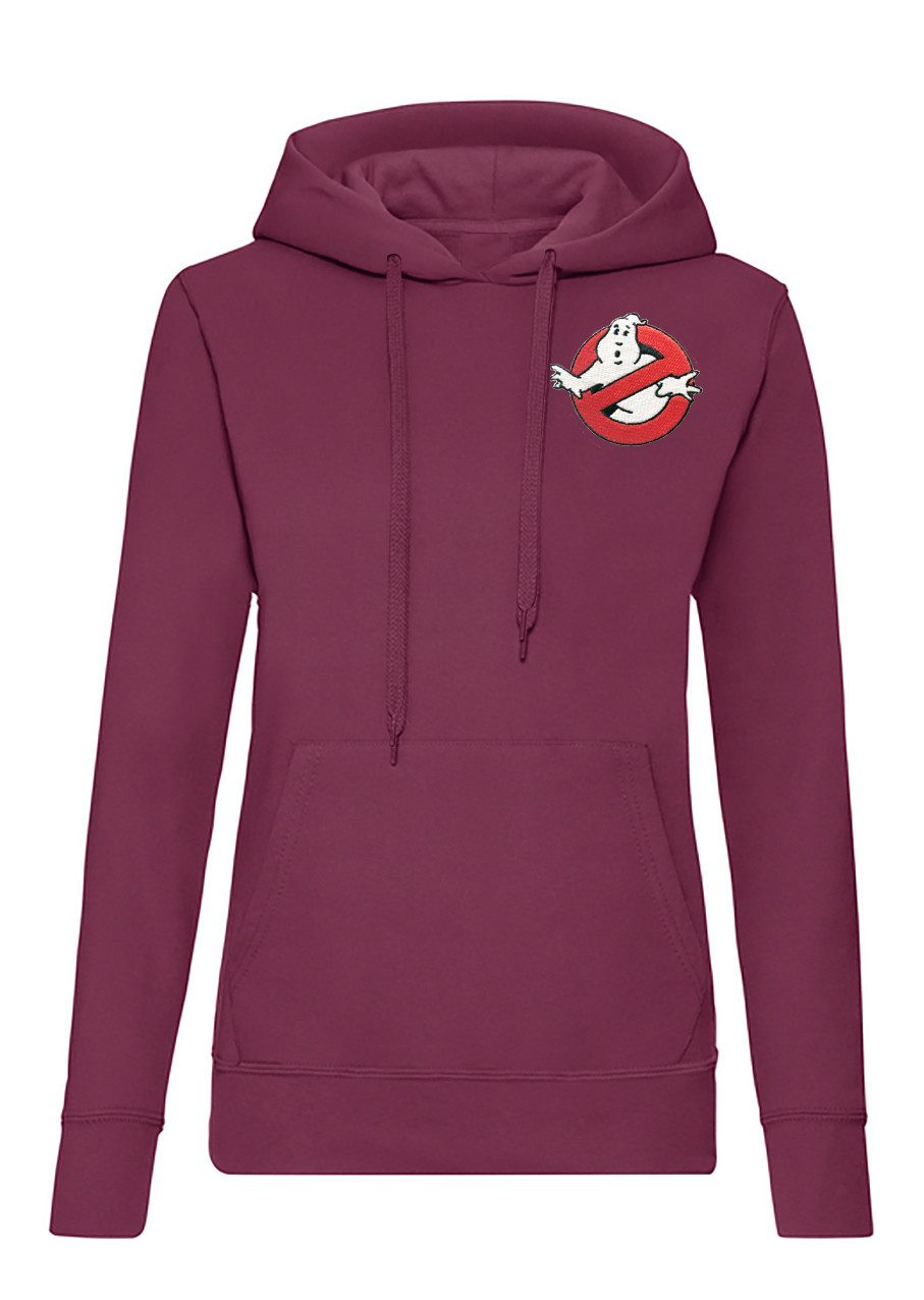 Blondie & Brownie Hoodie StreetCore Ghostbusters Damen Hoodie Urban Casual Kapuzenstyle (Einzelstück, Einzelartikel) Damen Hoodie mit Ghostbusters Patch, Kapuze und Kängurutasche.
