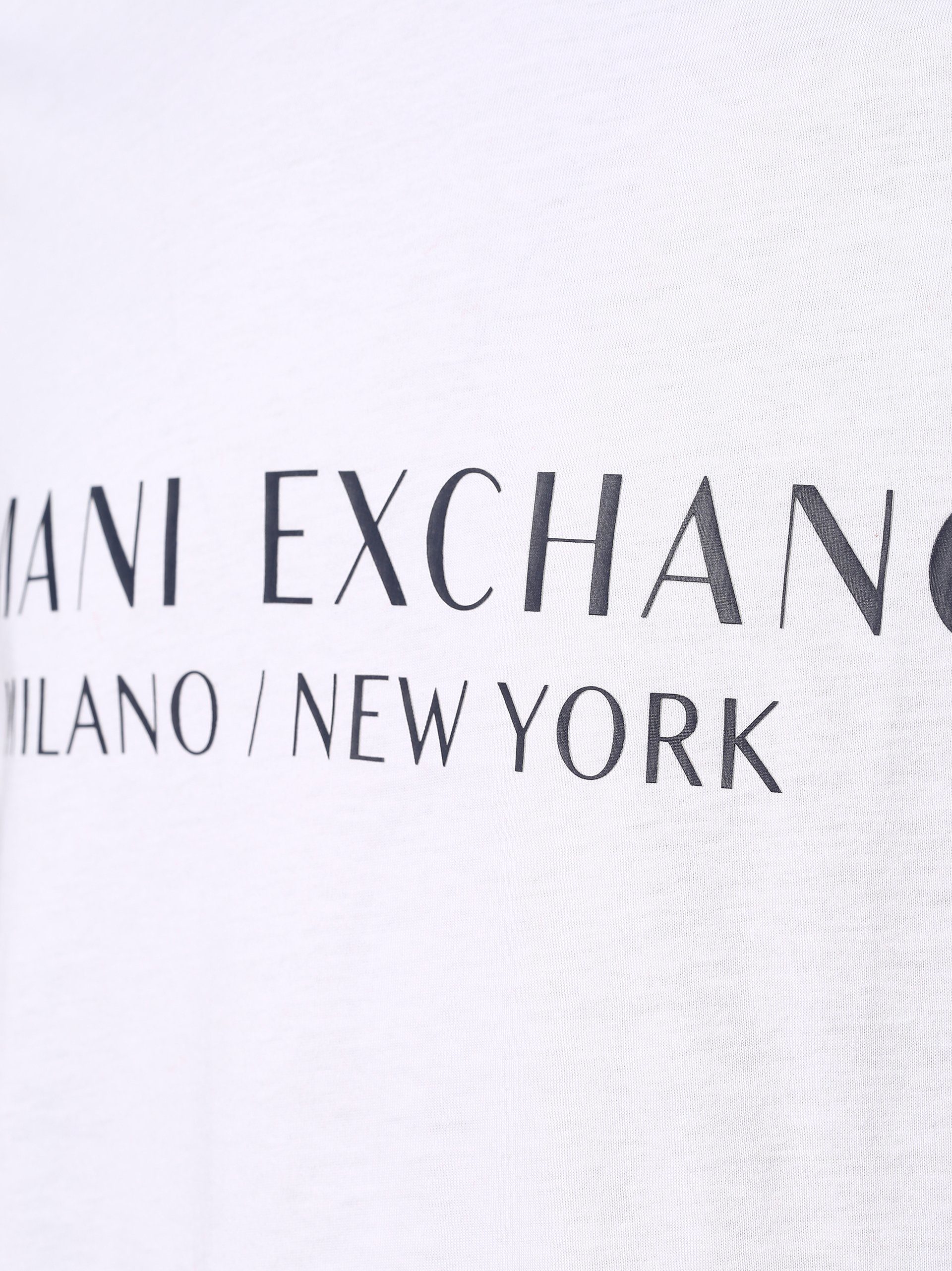 weiß Armani Exchange Connected T-Shirt