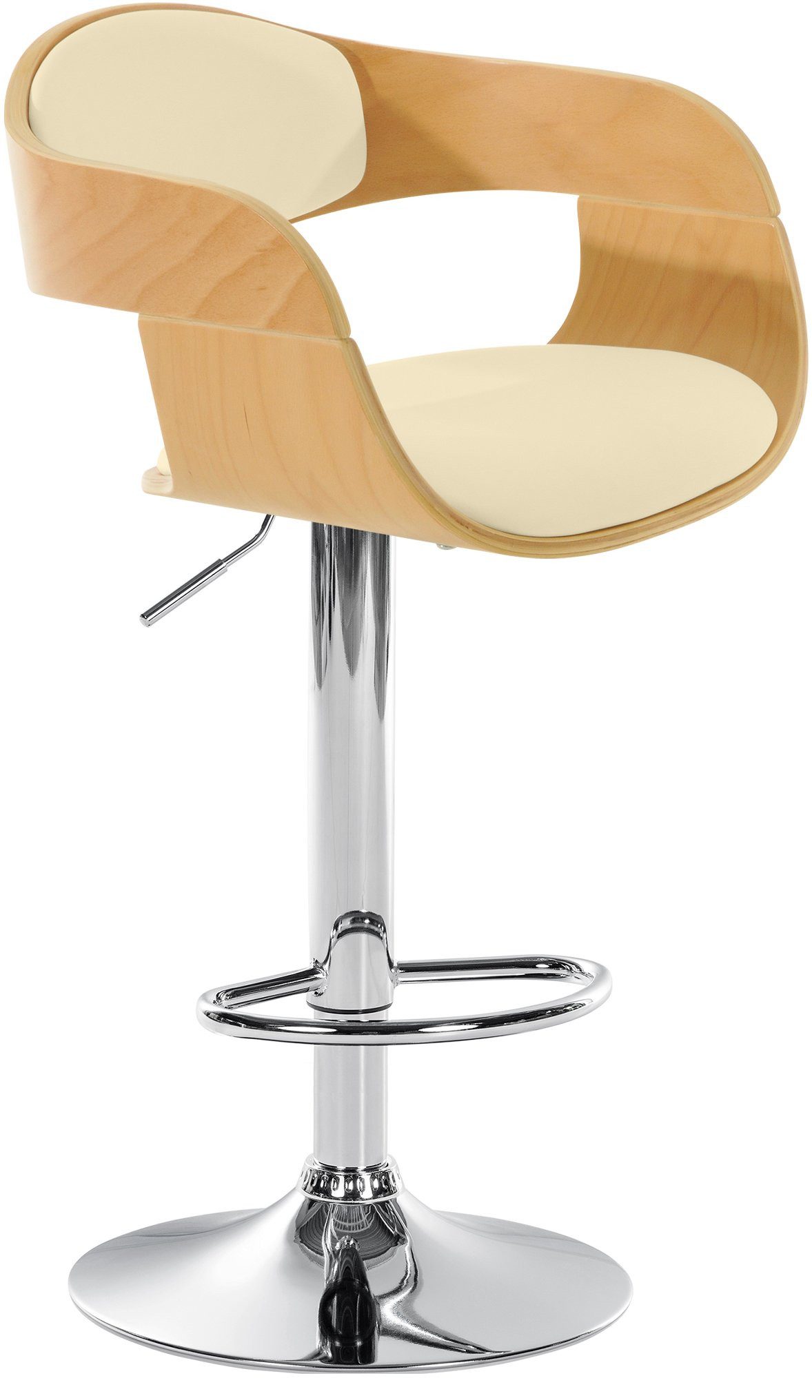 CLP Barhocker Kingston, Kunstleder-Bezug, Hocker-Sitz aus günstig online kaufen