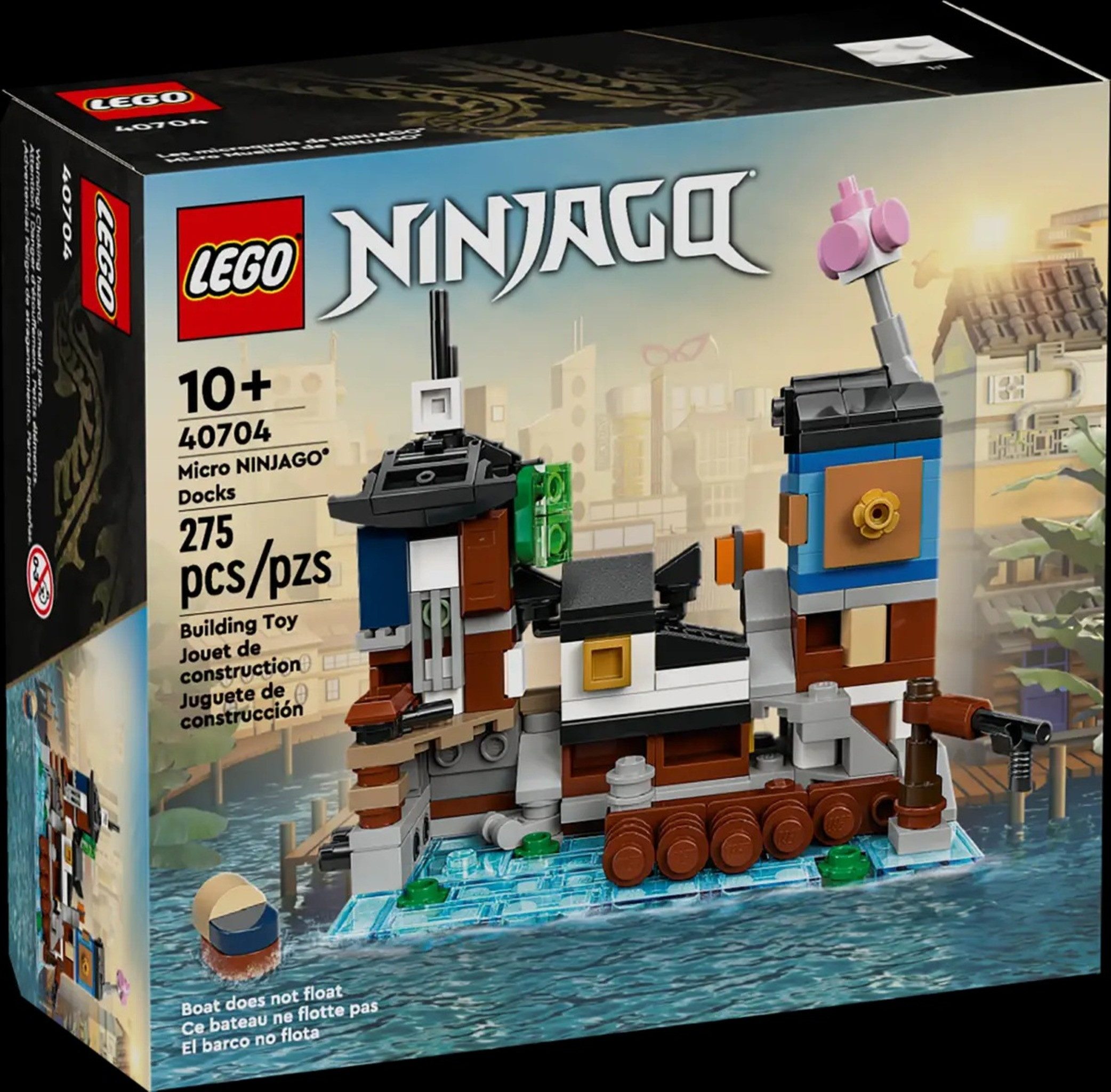 LEGO® LEGO Ninjago 40704 Mikro-Modell des NINJAGO® Hafen Konstruktions-Spielset