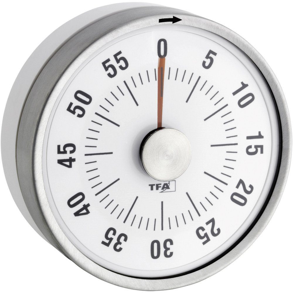 Eieruhr TFA Dostmann Puck Timer Weiß analog