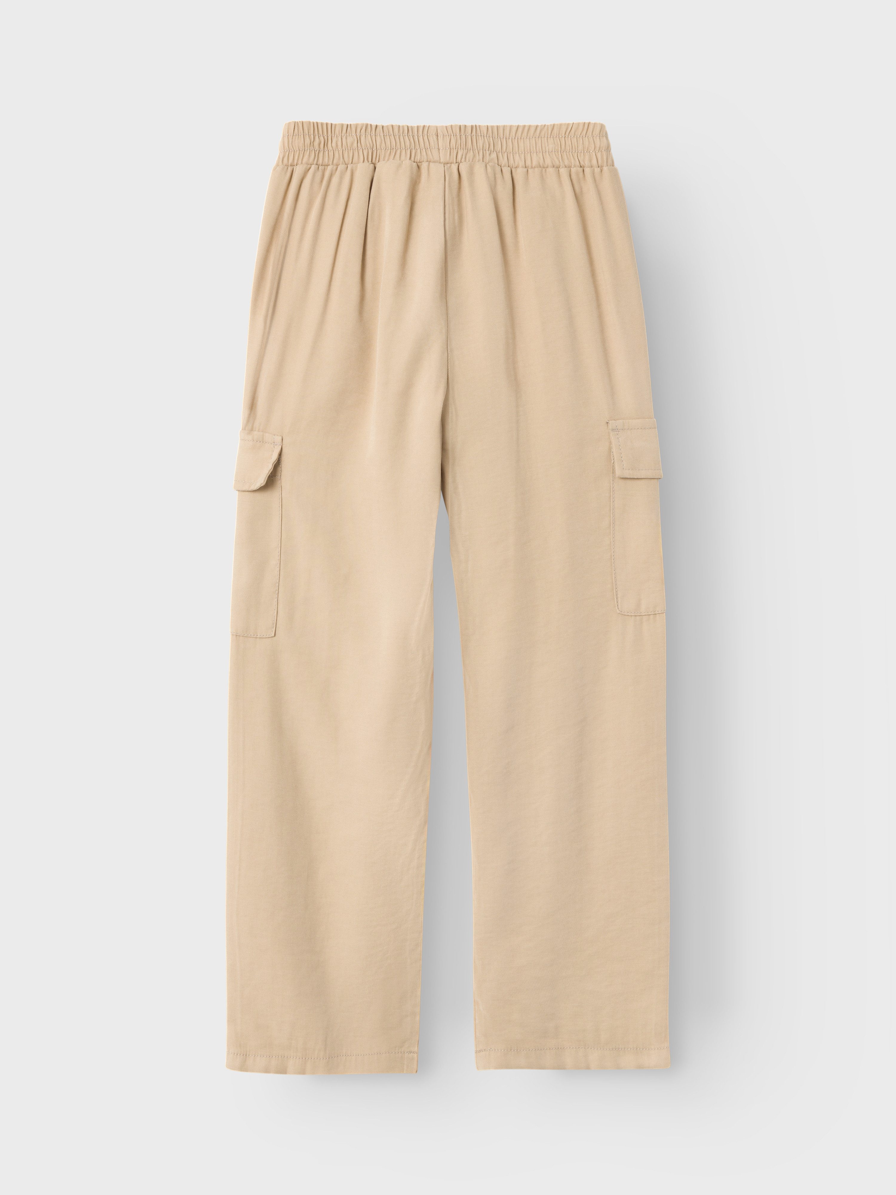 Name It Cargohose NKFBELLA ST TWI CARGO 8262-BU NOOS mit elastischem Bund zum einfachen Reinschlüpfen