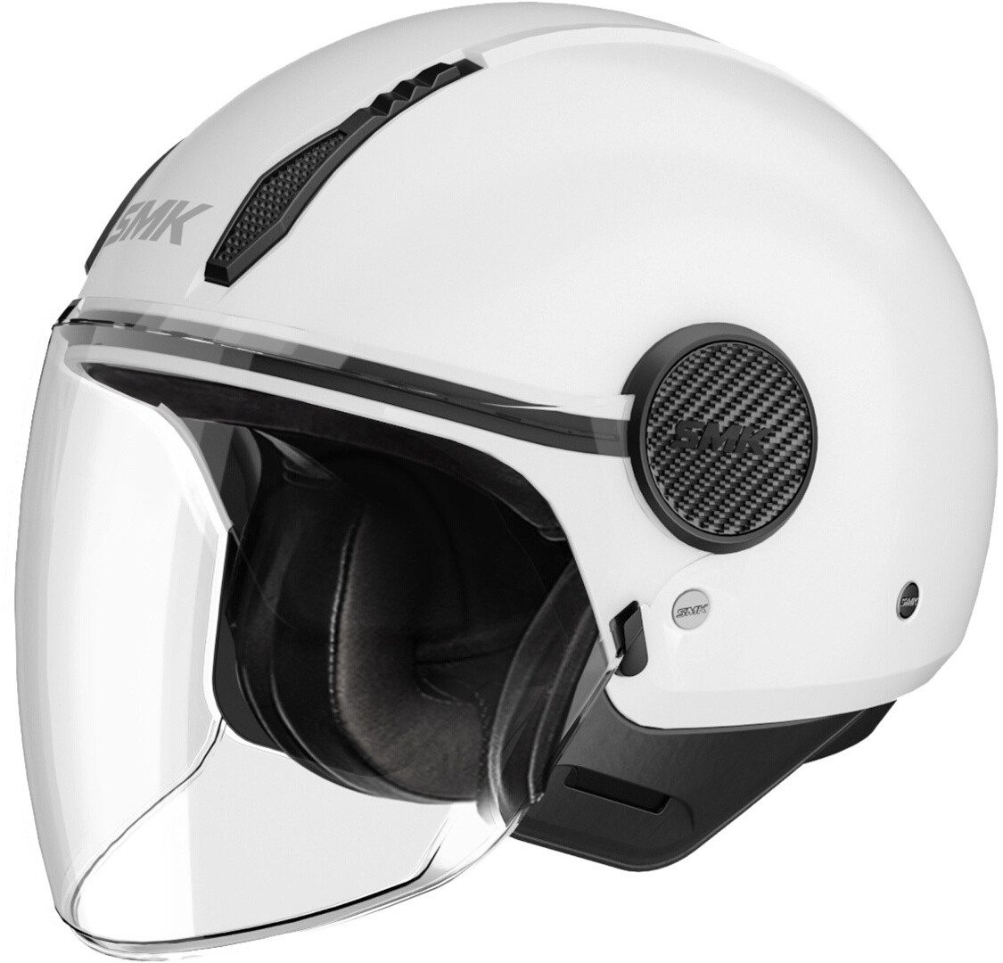 SMK Motorradhelm Laminar Jethelm, Atmungsaktiv, Antistatisch, Aerodynamisch, ECE 22.06