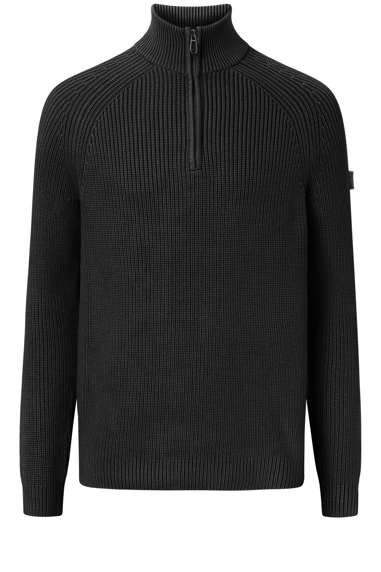 „3 Jahre Garantie“ Joop! Strickpullover Henricus (1-tlg) Black 001