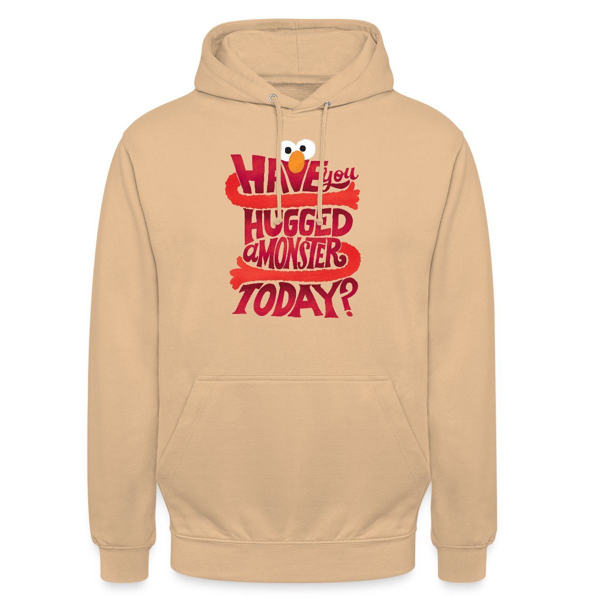 Spreadshirt Hoodie Sesamstraße Design Have You Hugged A Monster Today Unisex Hoodie (1-tlg)