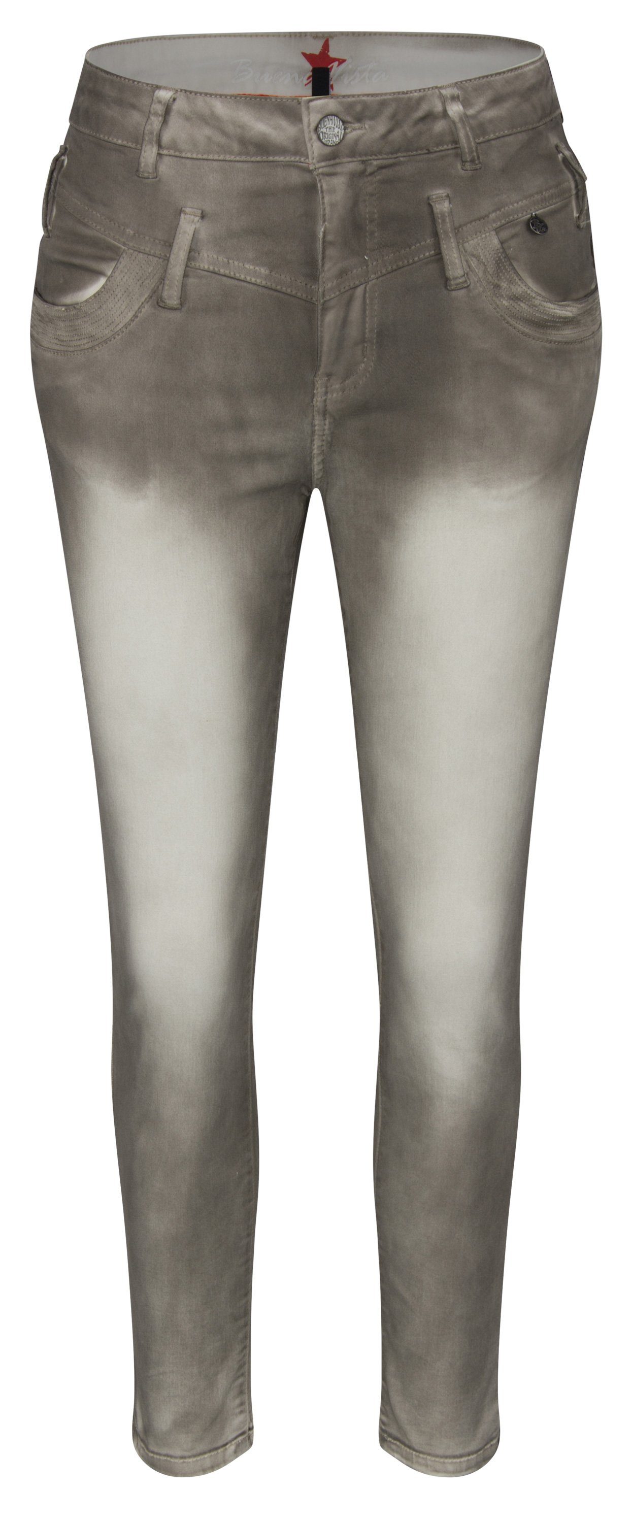 Buena Vista Stretch-Jeans BUENA VISTA FLORIDA 7/8 whisper white 2109 J5744 4141 S.1867 - Stretch