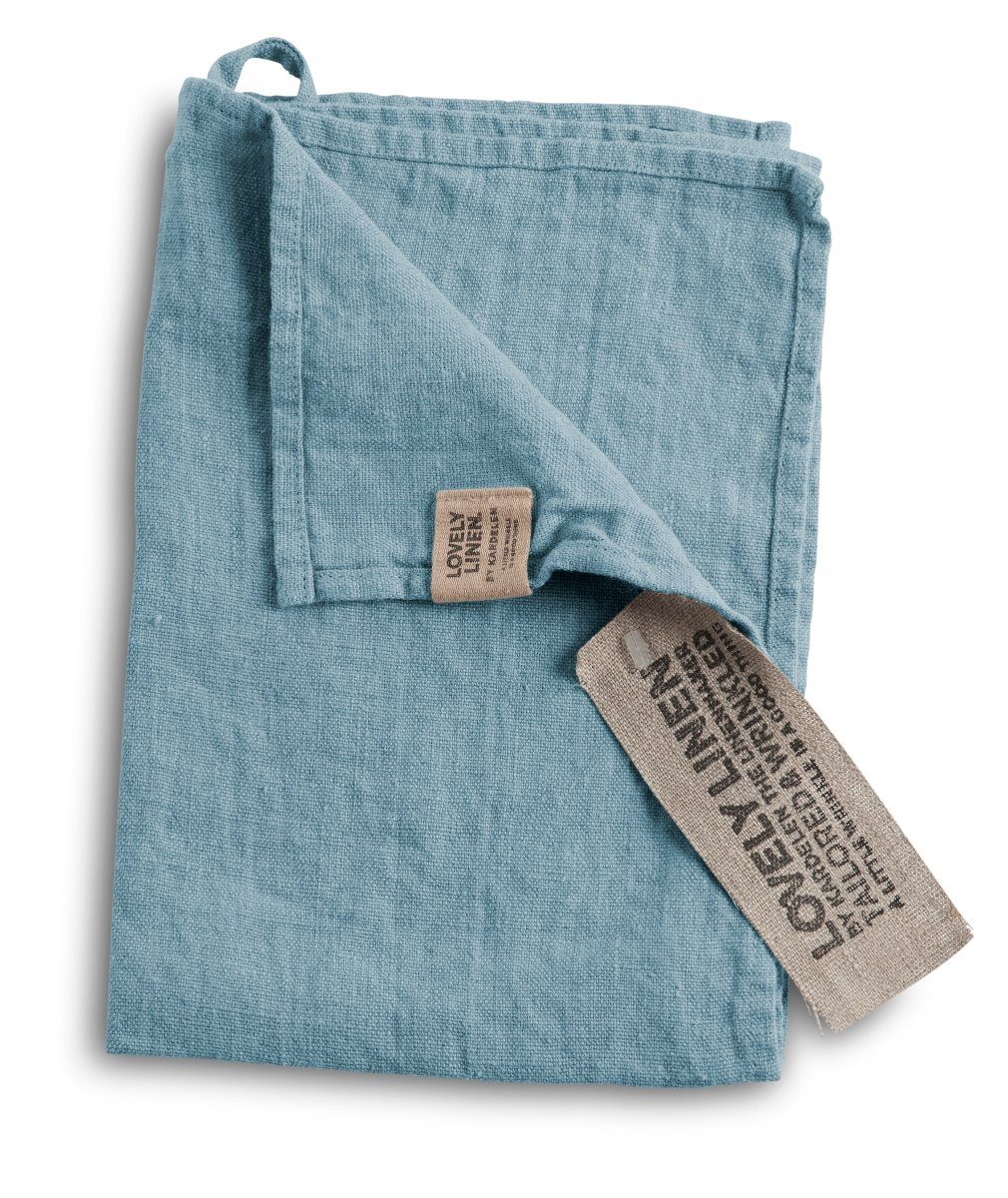 Lovely Linen Platzset Linen Lovely Platzset Leinen dusty blue (1 Stück), LOVELY 35X50 DUSTY BLUE L19xB13,5xH2 CM