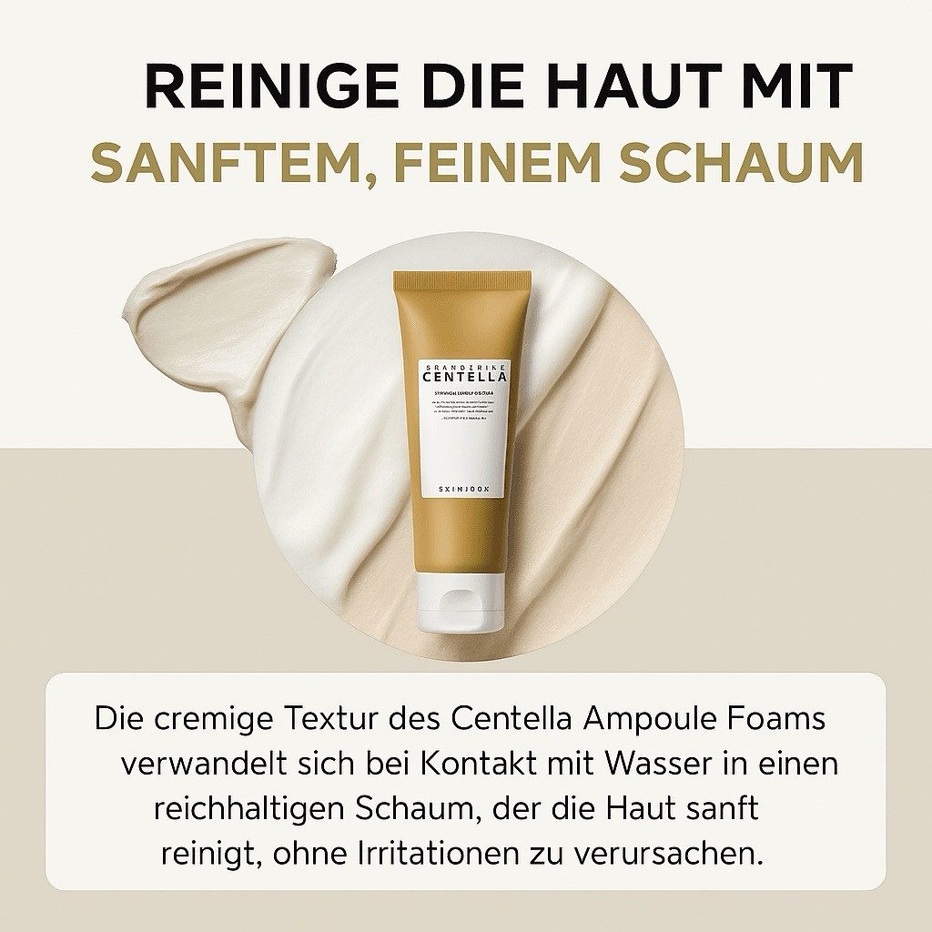 SKIN1004 Gesichts-Reinigungsschaum Madagascar Centella Ampoule Foam 125ml - Formel mit Centella Asiatica