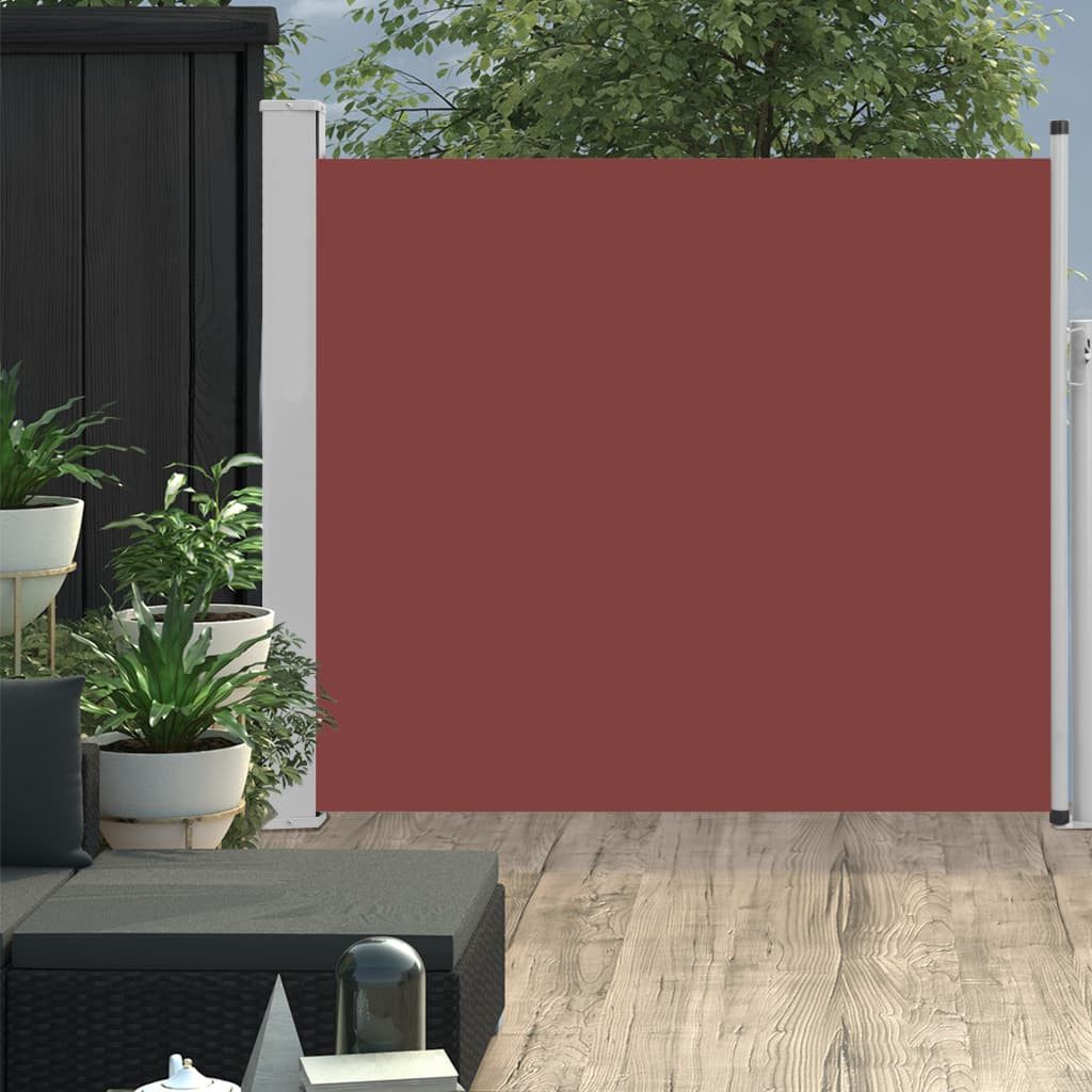 vidaXL Seitenmarkise 100 x 300 cm Sichtschutz Windschutz Sonnenschutz ausziehbare Seitenmar