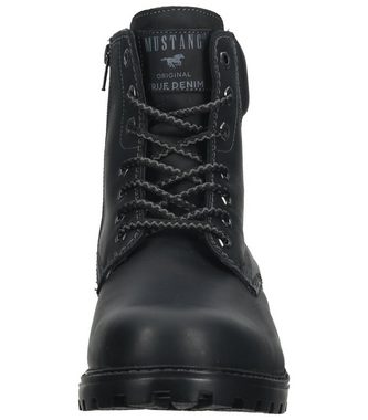 MUSTANG Stiefelette Leder Schnürstiefelette