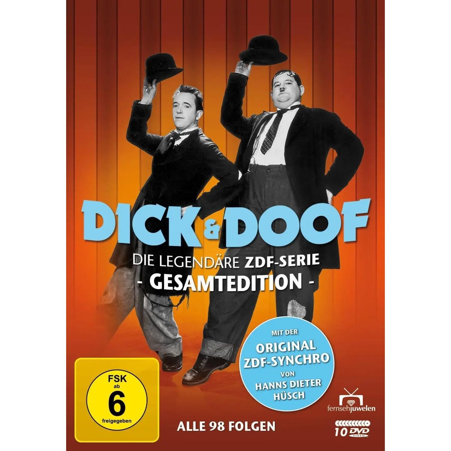 DVD Dick und Doof - Die Original ZDF-Serie Gesamtedition (Alle 98 Folgen)