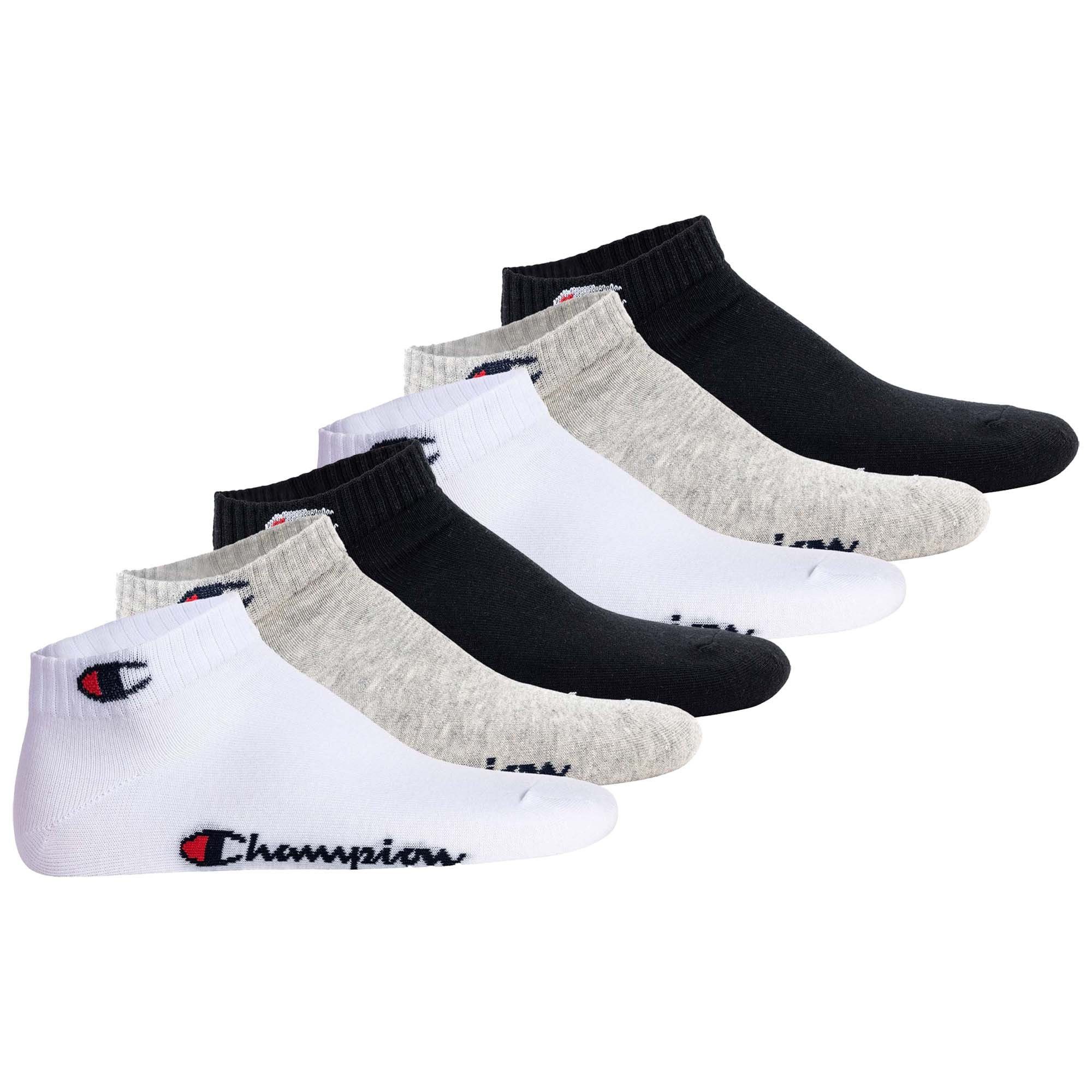 Champion Kurzsocken Unisex Socken 6er Pack Baumwolle (Packung, 6er Pack)