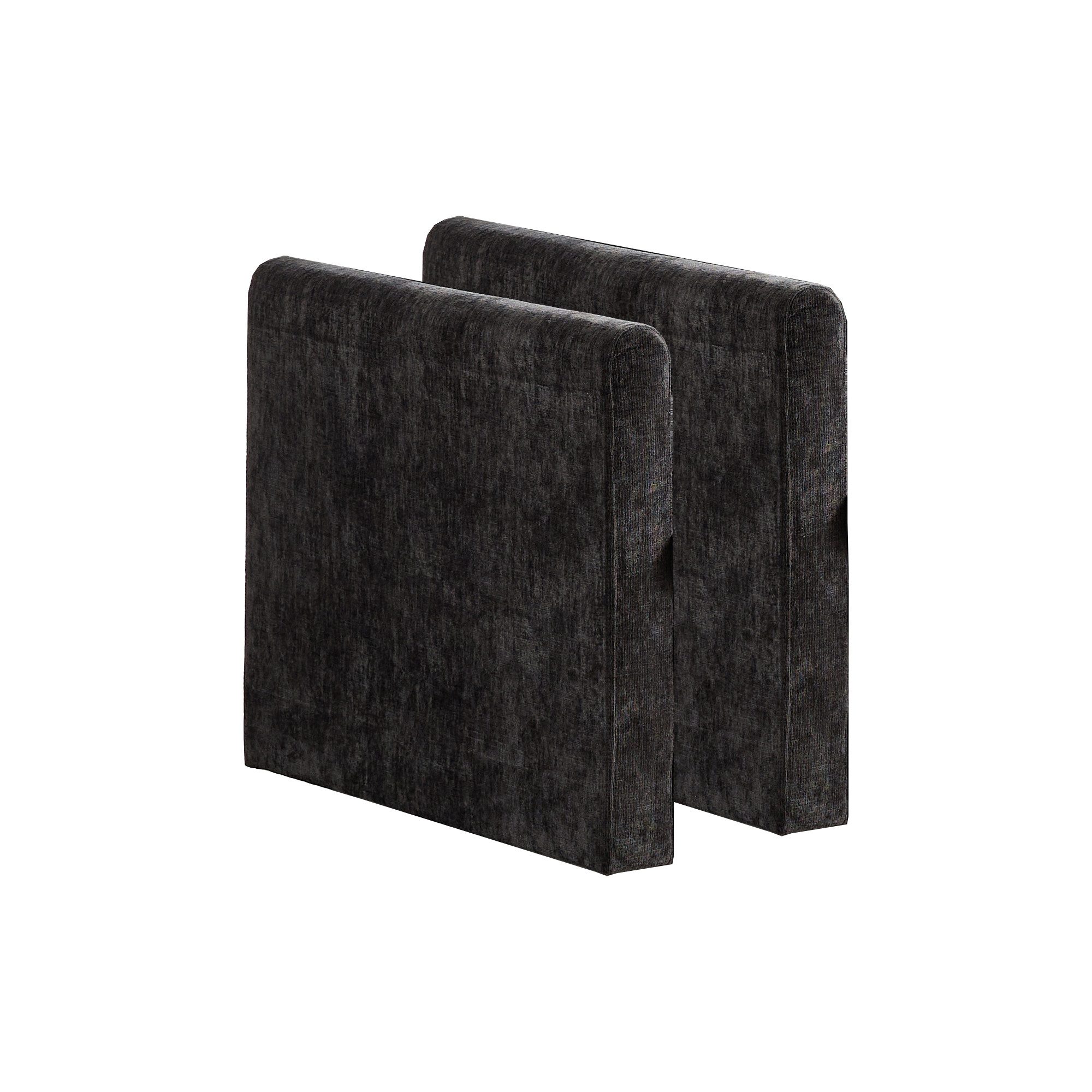 Fine Life Pro Wohnlandschaft Einzelne Sofaarmlehne im modernen Stil aus Chenille-Stoff