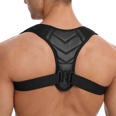 Viellan Rücken Stützgürtel Geradehalter Rücken,Haltungskorrektur,Rückenkorrektor für Männer, Geeignet für die meisten Körpertypen
