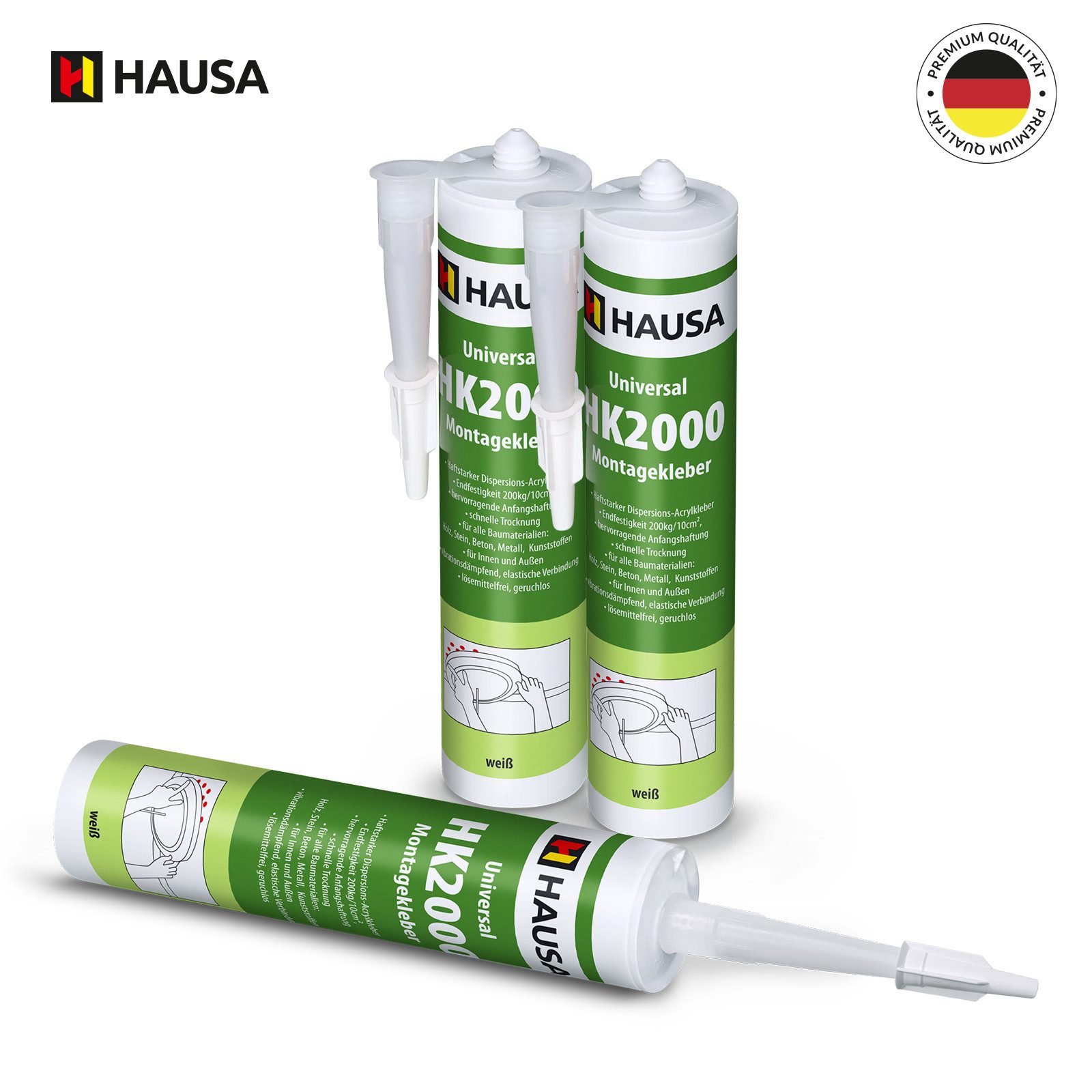 Hausa Montagekleber Universal HK2000, (Kraftkleber, Baukleber, günstig online kaufen