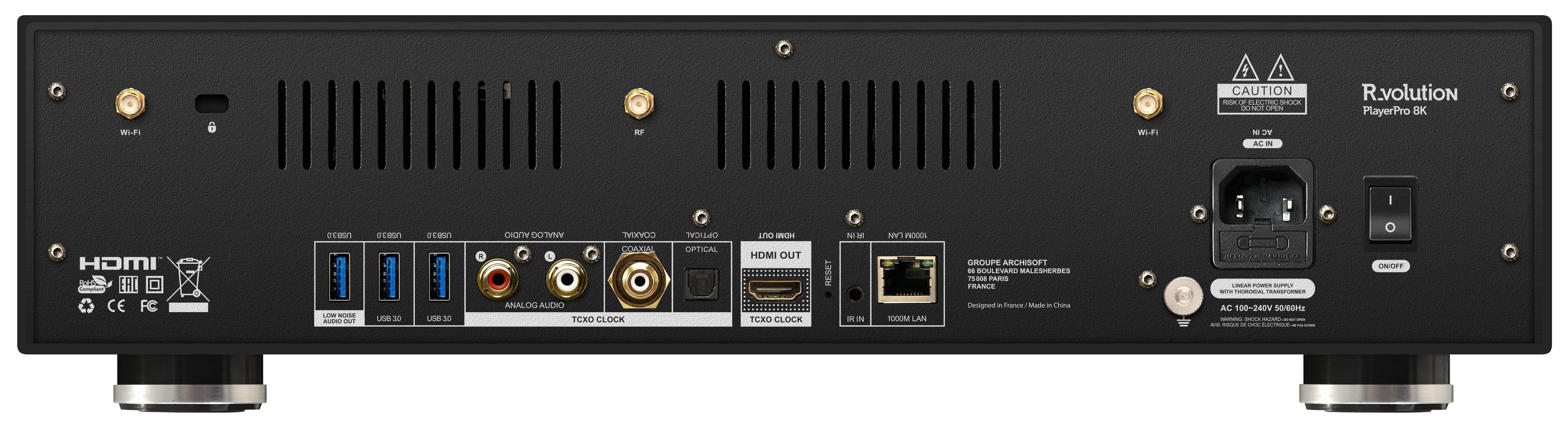 R_Volution PLAYER PRO 8K Blu-ray-Player