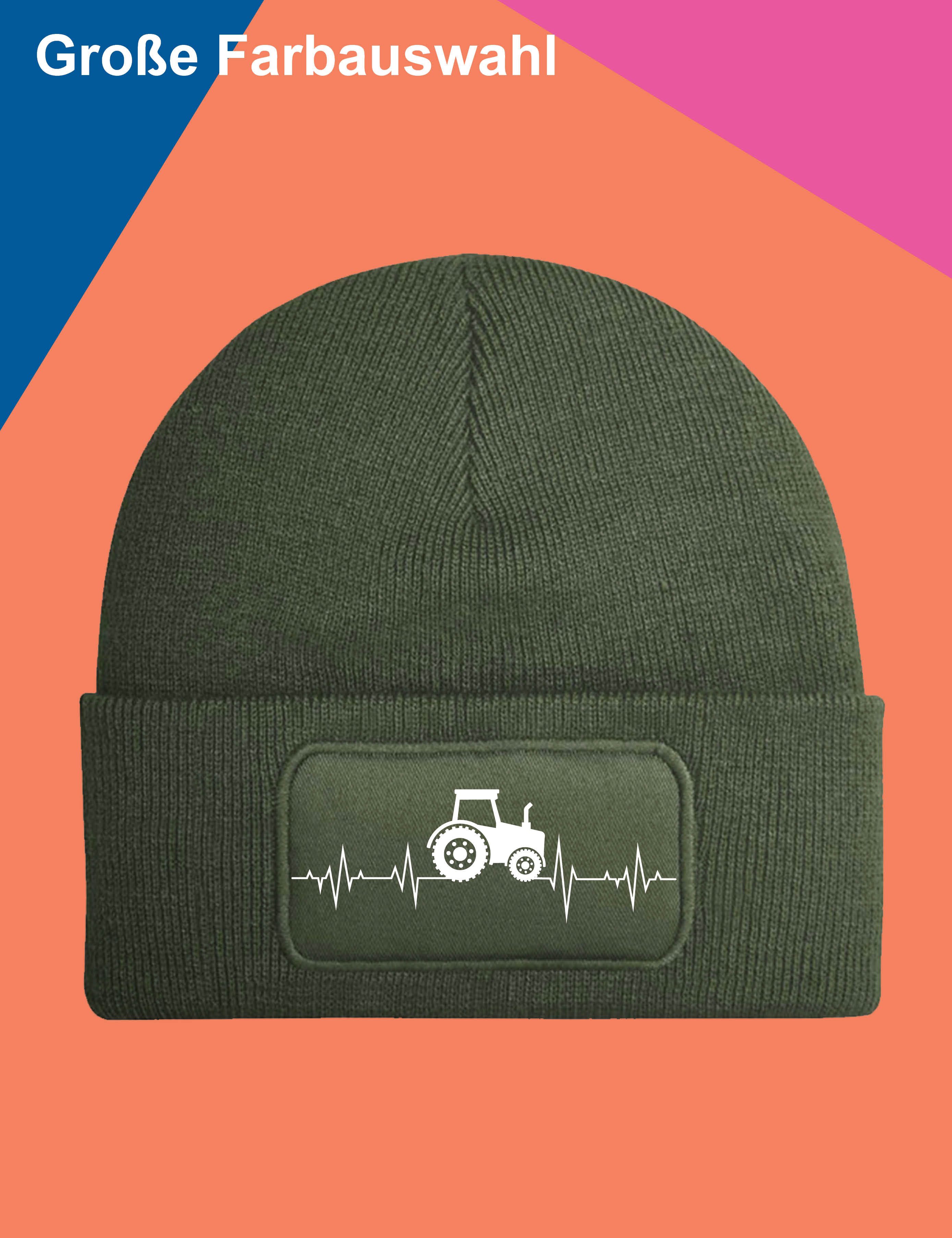 Youth Designz Beanie Heartbeat Traktor Unisex günstig online kaufen