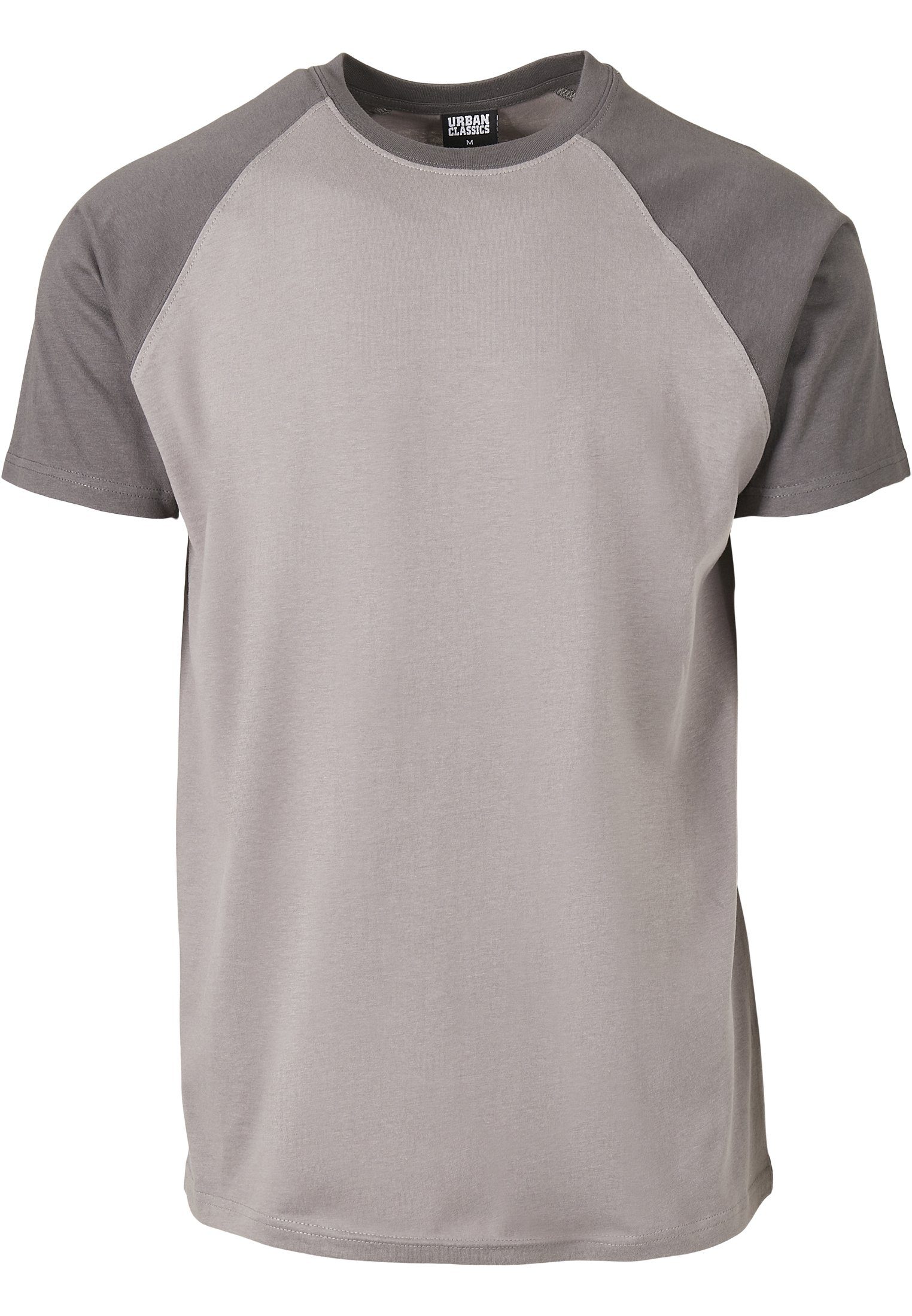 T-Shirt CLASSICS Herren Tee asphalt/darkshadow URBAN (1-tlg) Contrast Raglan