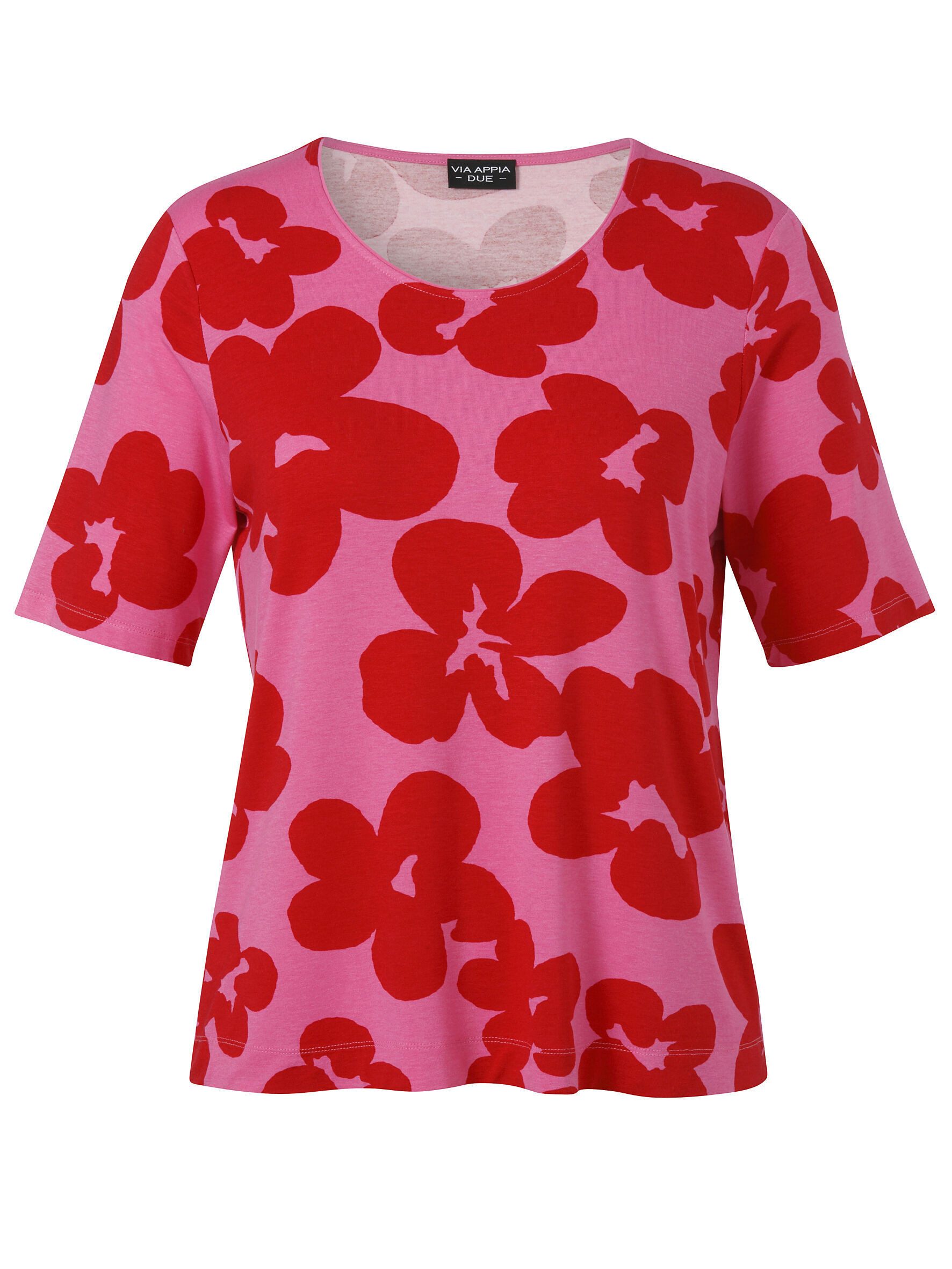 VIA APPIA DUE Kurzarmshirt (1-tlg) Große Größen