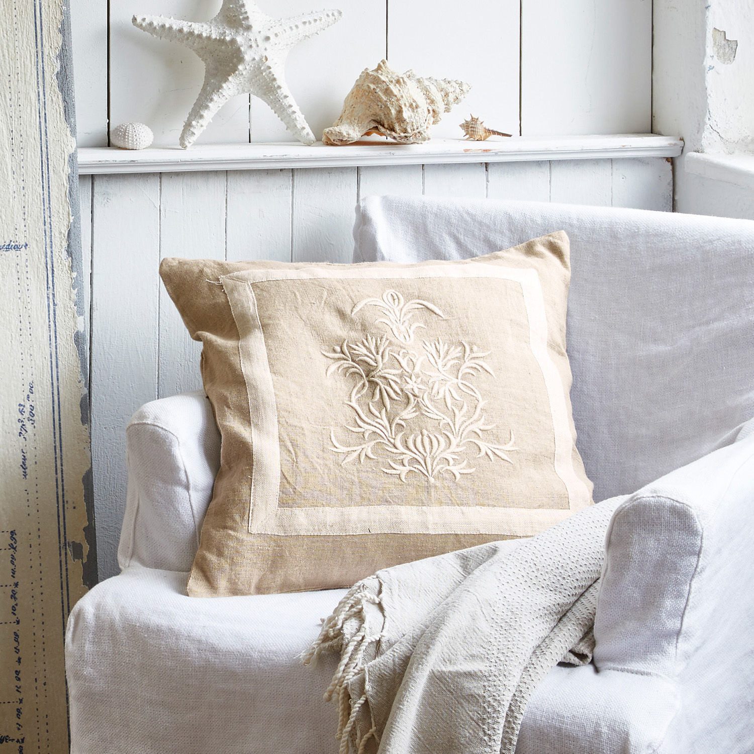 Mirabeau Kissenhülle Kissenhülle Many beige/creme, none – Bild 5 von 5