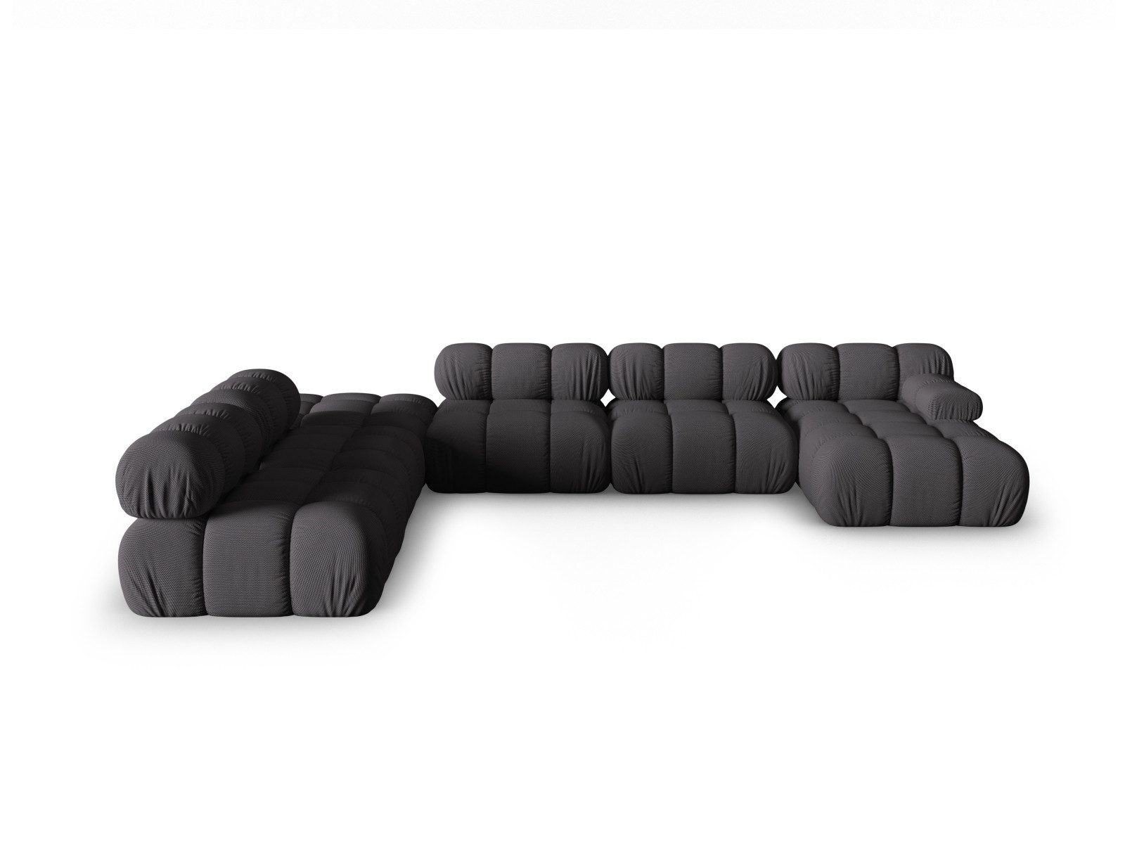 Micadoni Ecksofa Bellis, modular Panorama 7-Sitzer günstig online kaufen