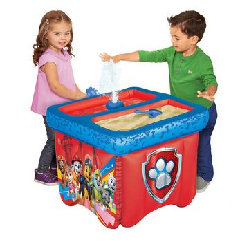 Spin Master Badespielzeug Paw Patrol - aufblasbarer Sand- & Wasserspieltisch, inklusive Harke und Schaufel