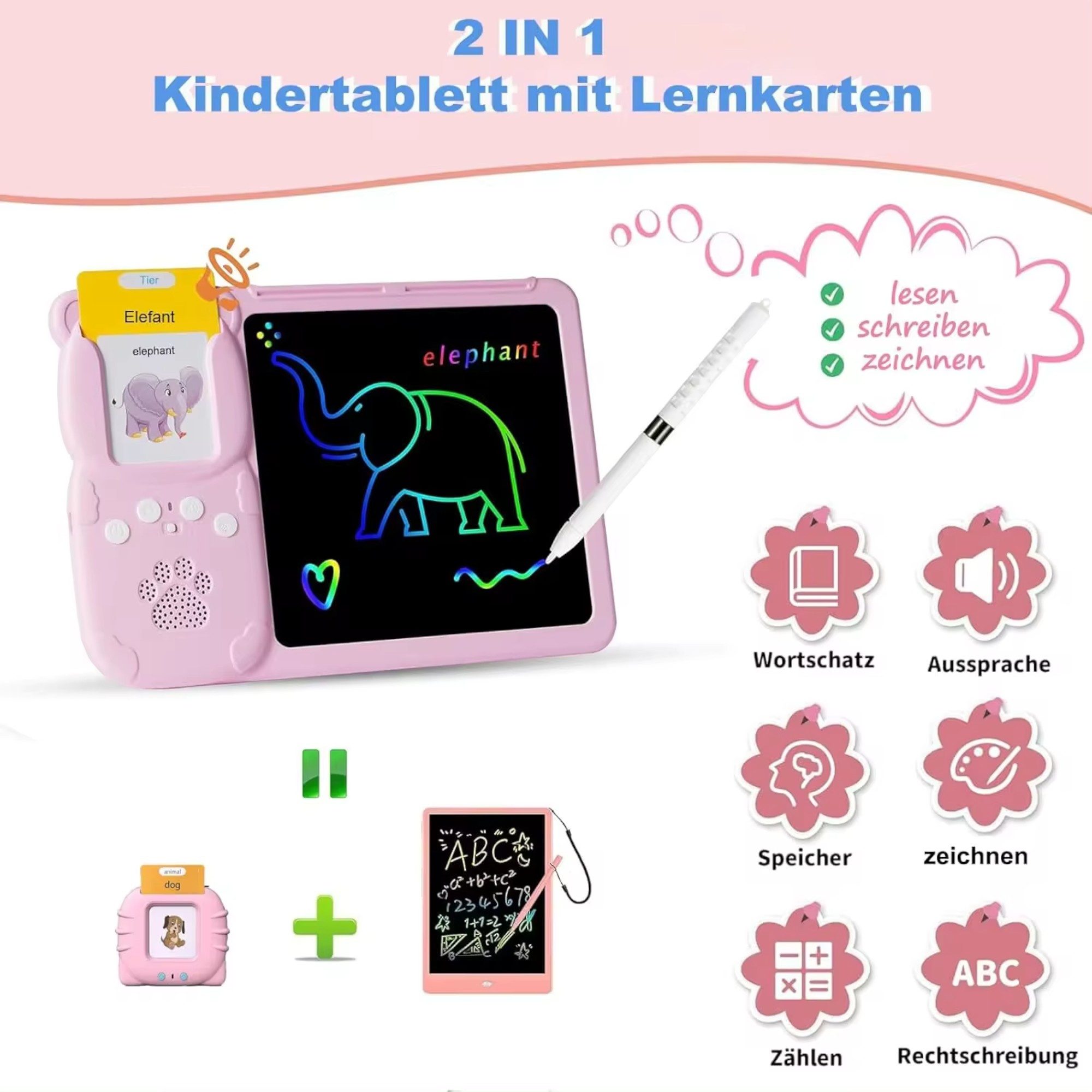 ROY Lernspielzeug Vokabelfreund Sprechende Lernkarten für günstig online kaufen