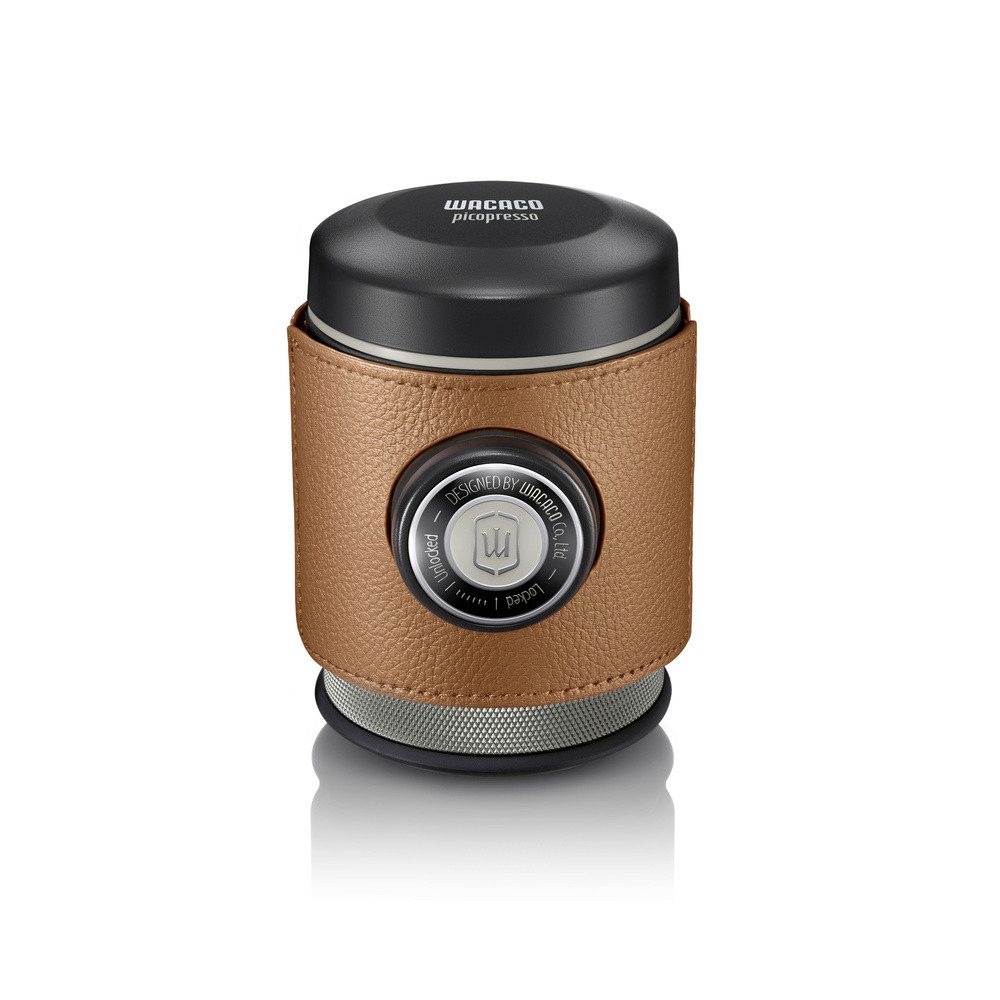 Wacaco Gasflaschen-Schutzhülle Wacaco Picopresso Schutzhülle Schwarz, Braun